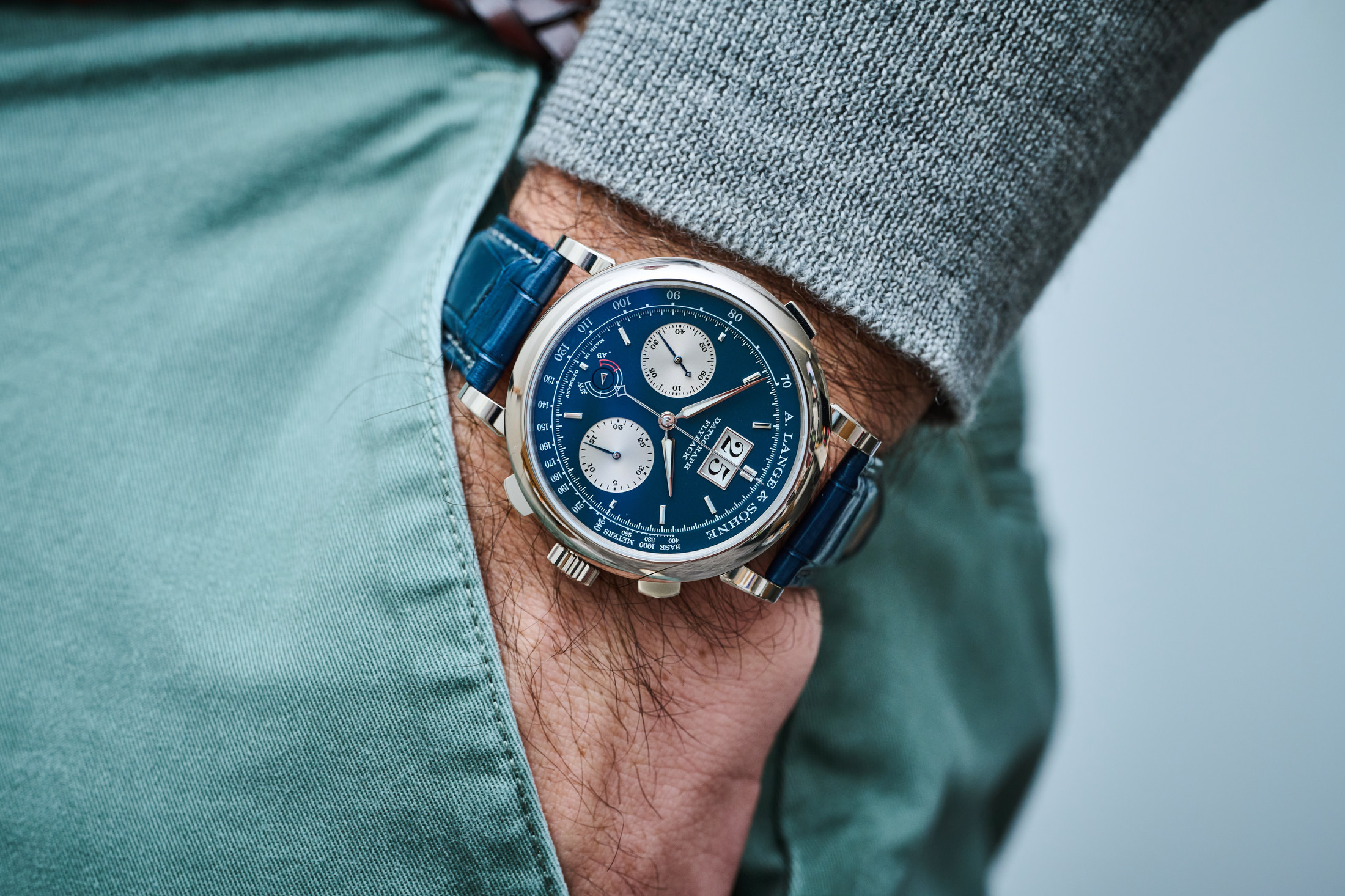 A.LANGE&SOHNE 写真たて Introducing: The A. Lange & Söhne Datograph Up/Down Limited