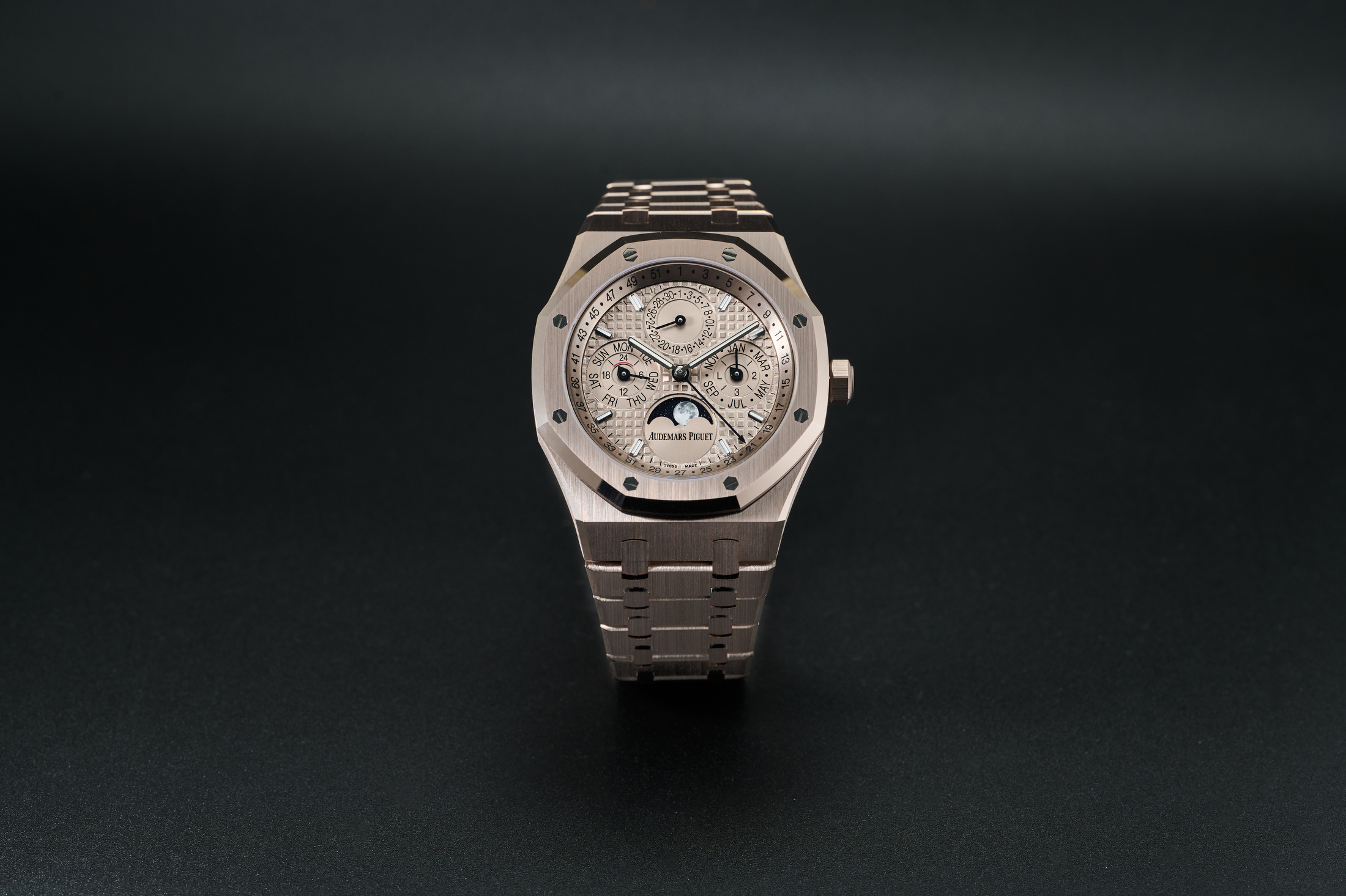 AP Royal Oak Perpetual Calendar Sand Gold