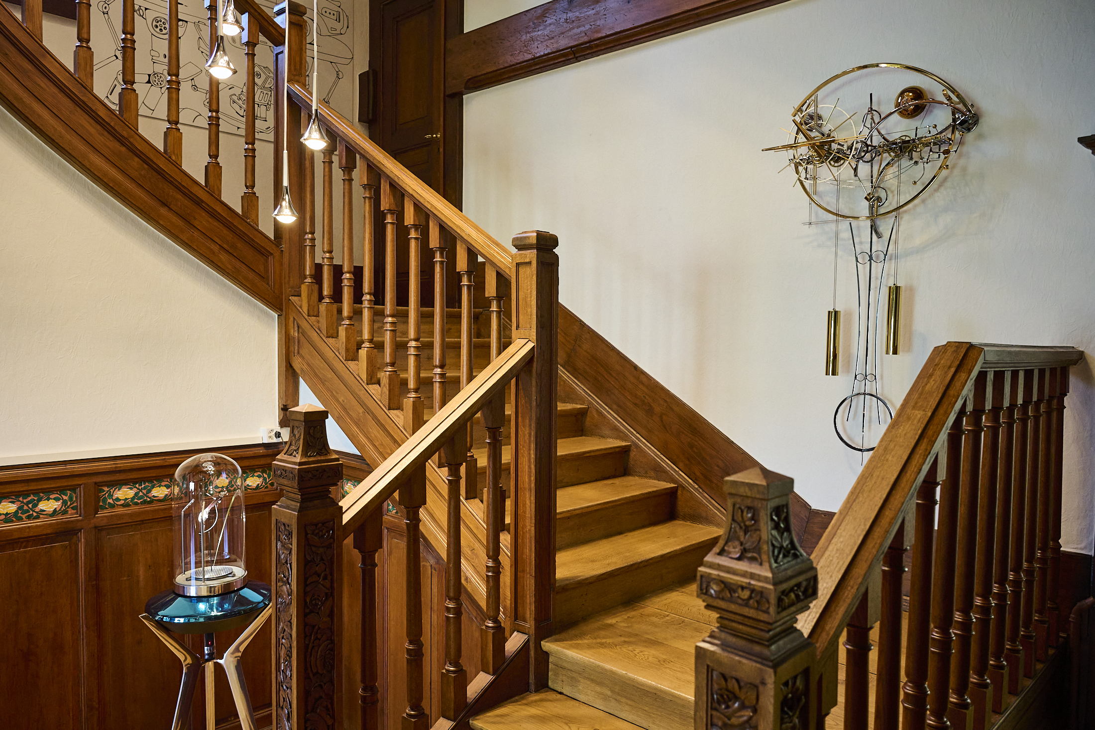 The entry to MB&F's studio