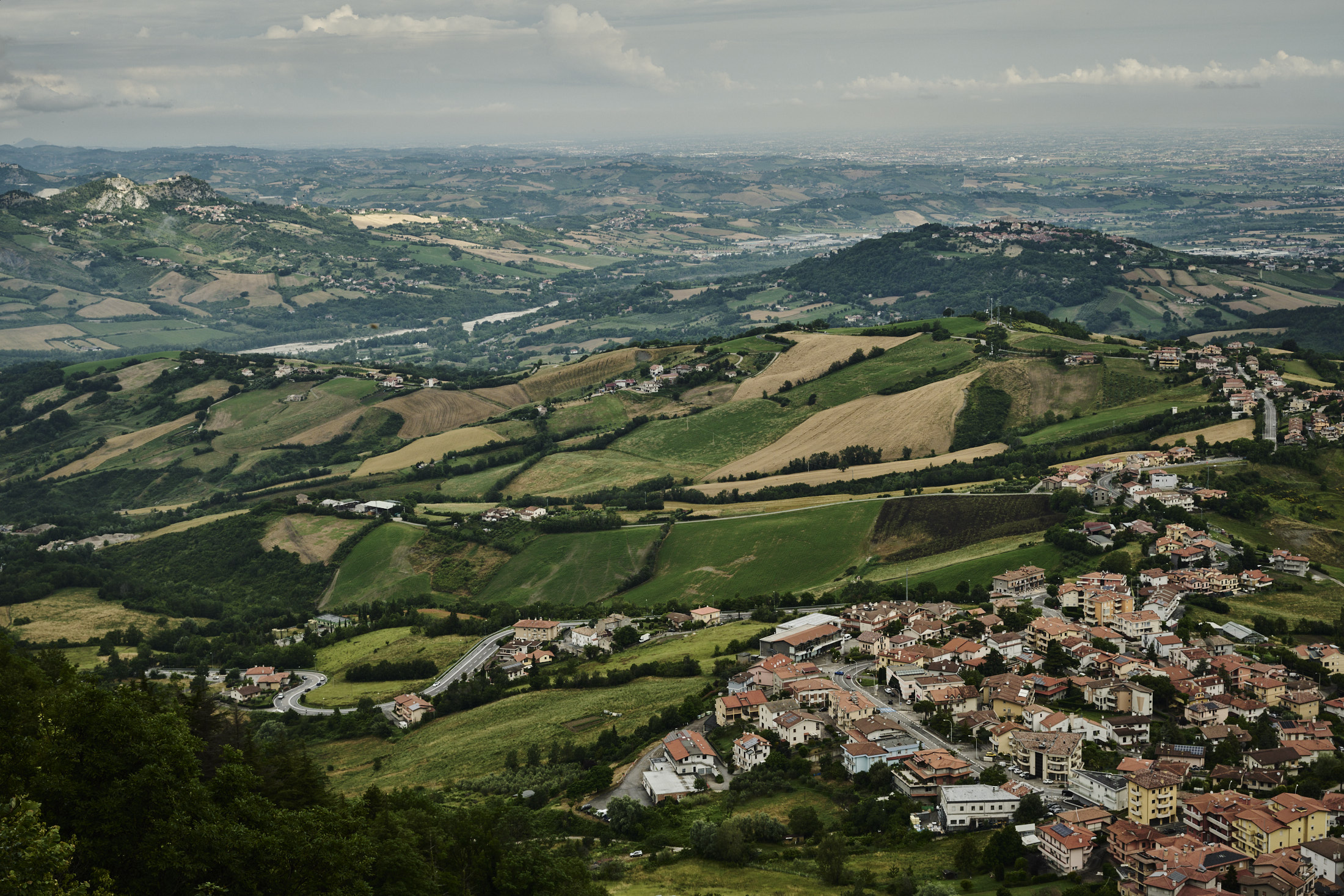 San Marino view