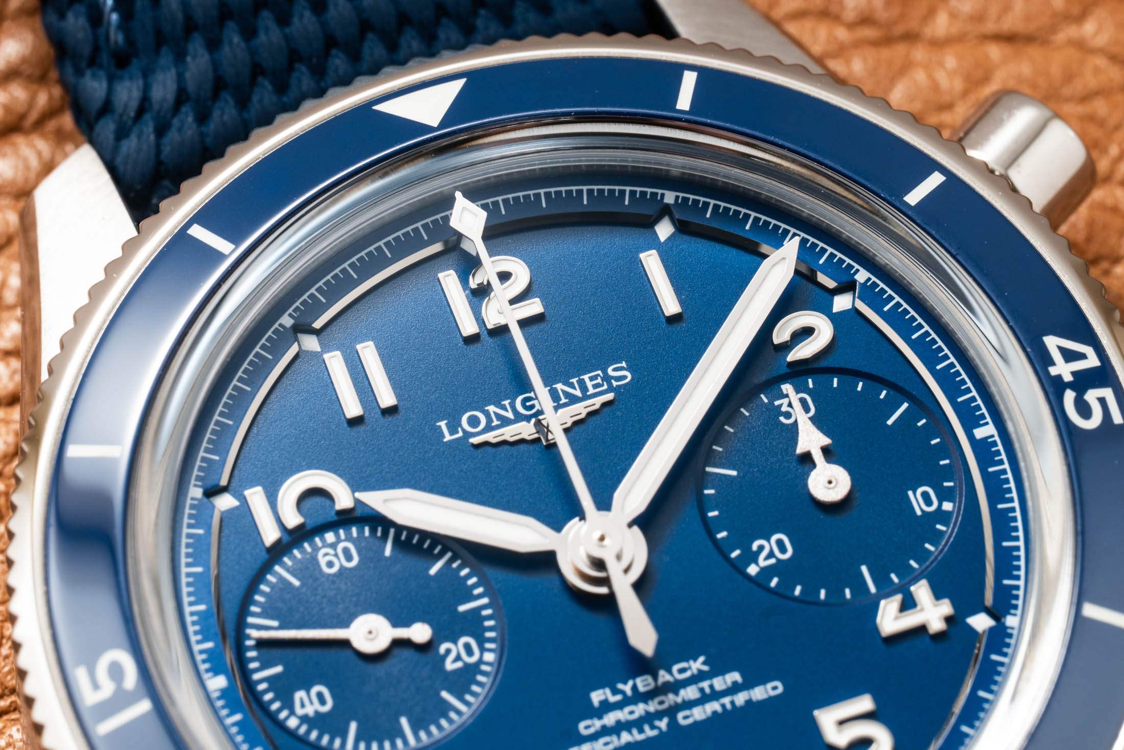 Introducing: The Longines Spirit Pilot And Spirit Pilot Flyback In Blue (Live Pics)