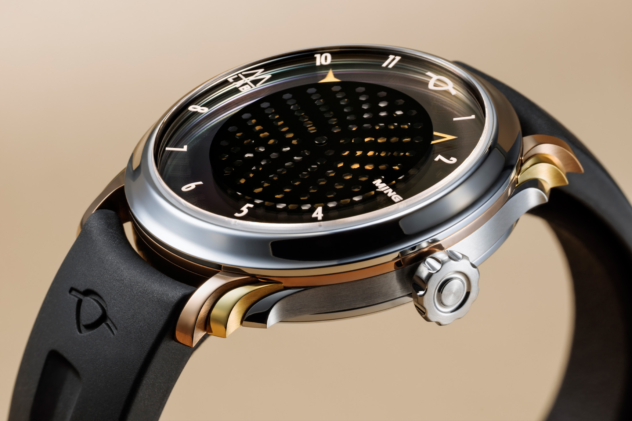 Introducing: Ming x Massena Lab 57.09 'Secret Honey' - Hodinkee