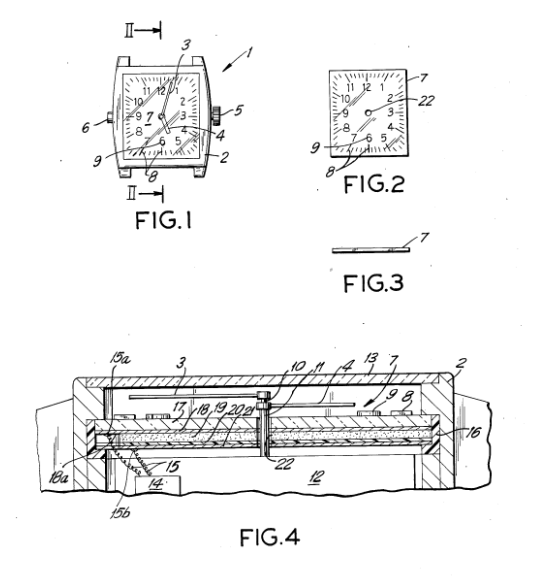 timex indiglo patent