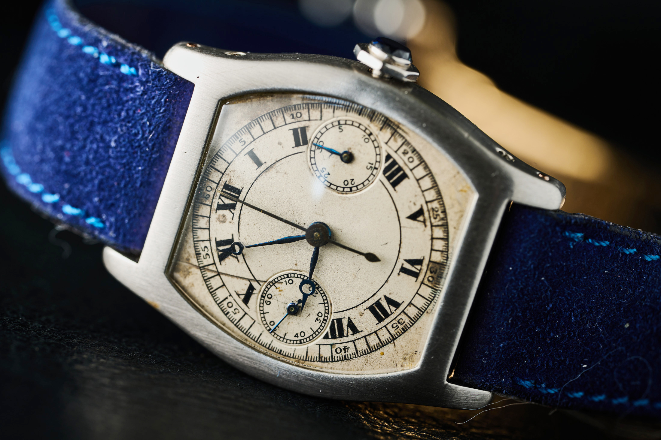 Just Because A Quick Look At A Unique 1929 Platinum Cartier Tortue Monopusher Hodinkee