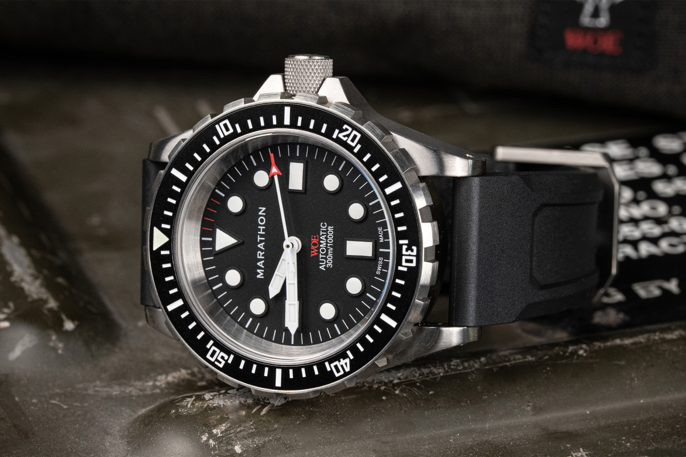 Introducing: Marathon x Watches of Espionage Titanium SAR
