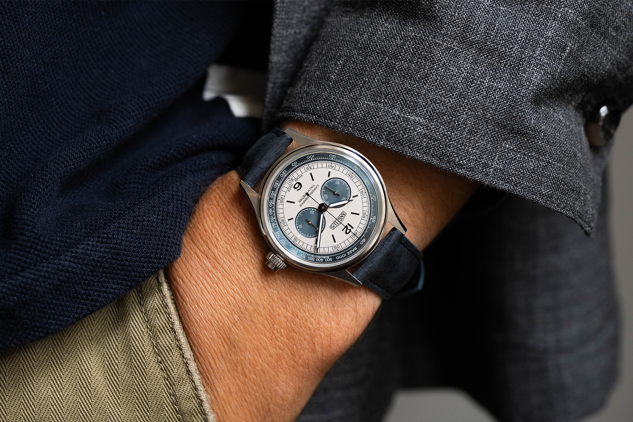 Introducing: Angelus Chronographe Tachymètre (Live Pics)