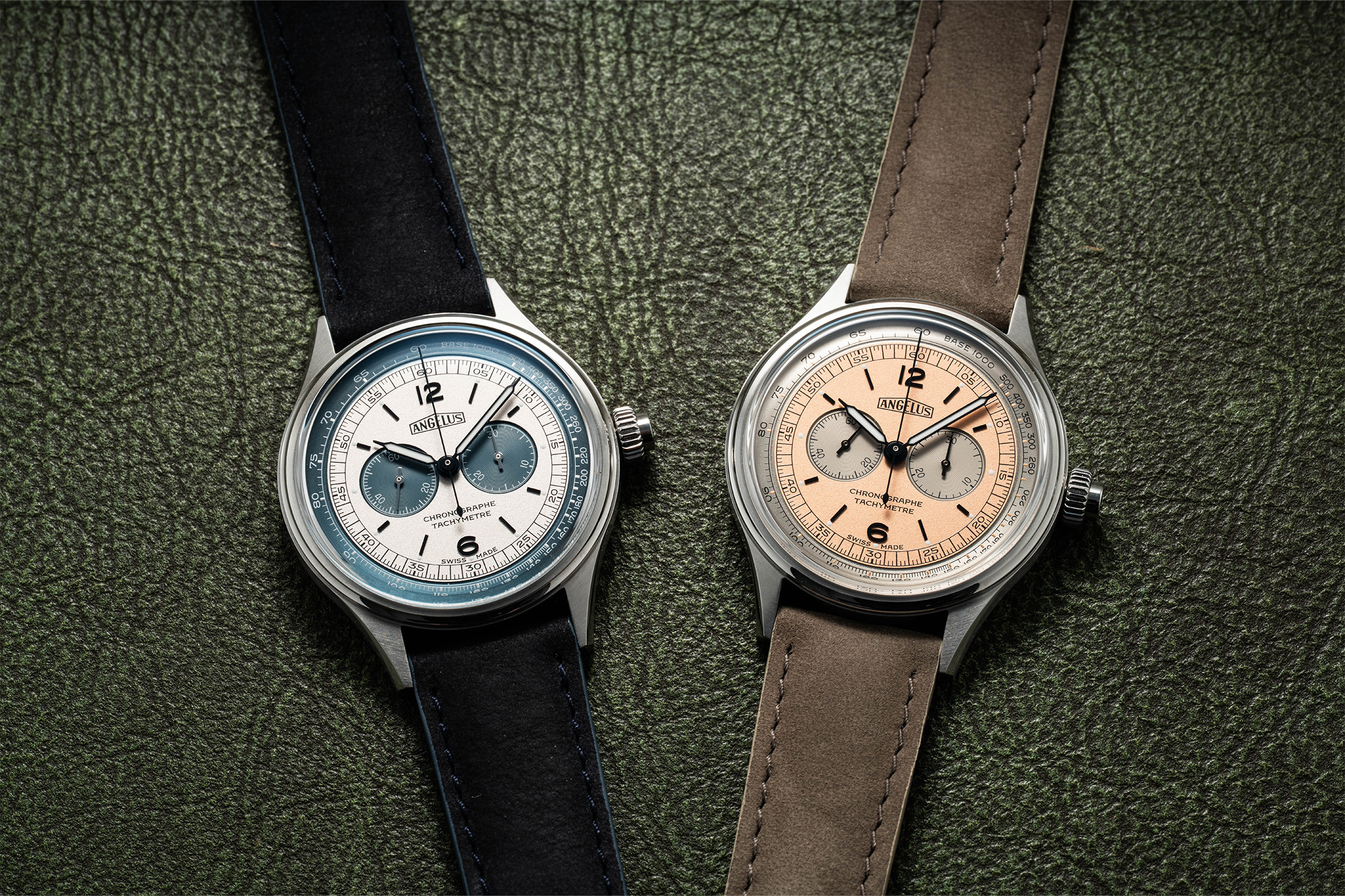 Introducing: Angelus Chronographe Tachymètre (Live Pics)
