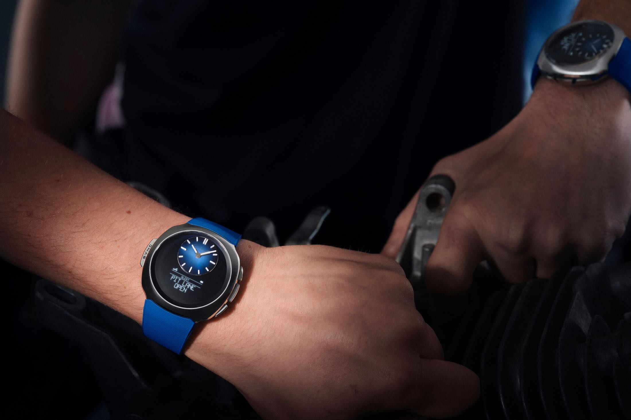 Duo of wristshots