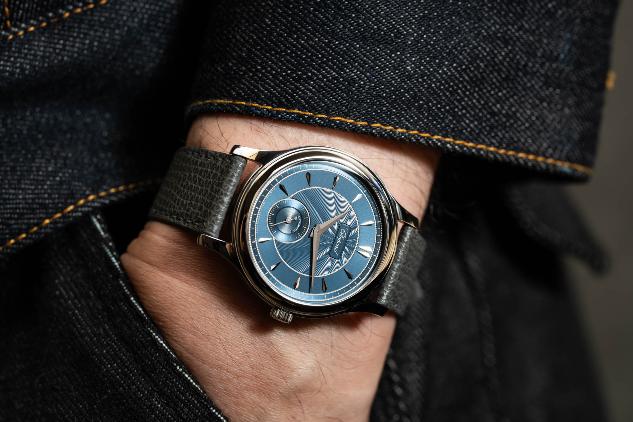 Hands-On: The Chopard L.U.C 1860 In Aeruse Blue - Hodinkee