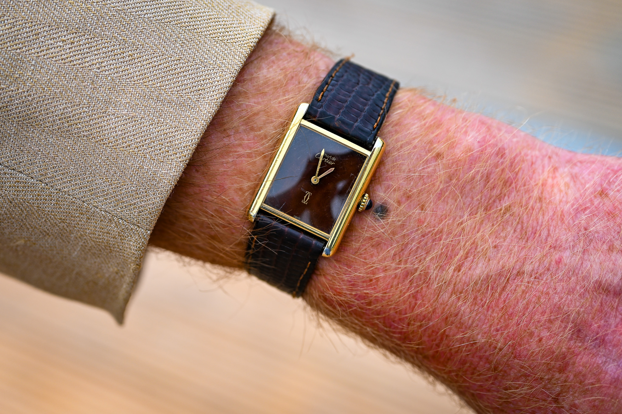 cartier tank must