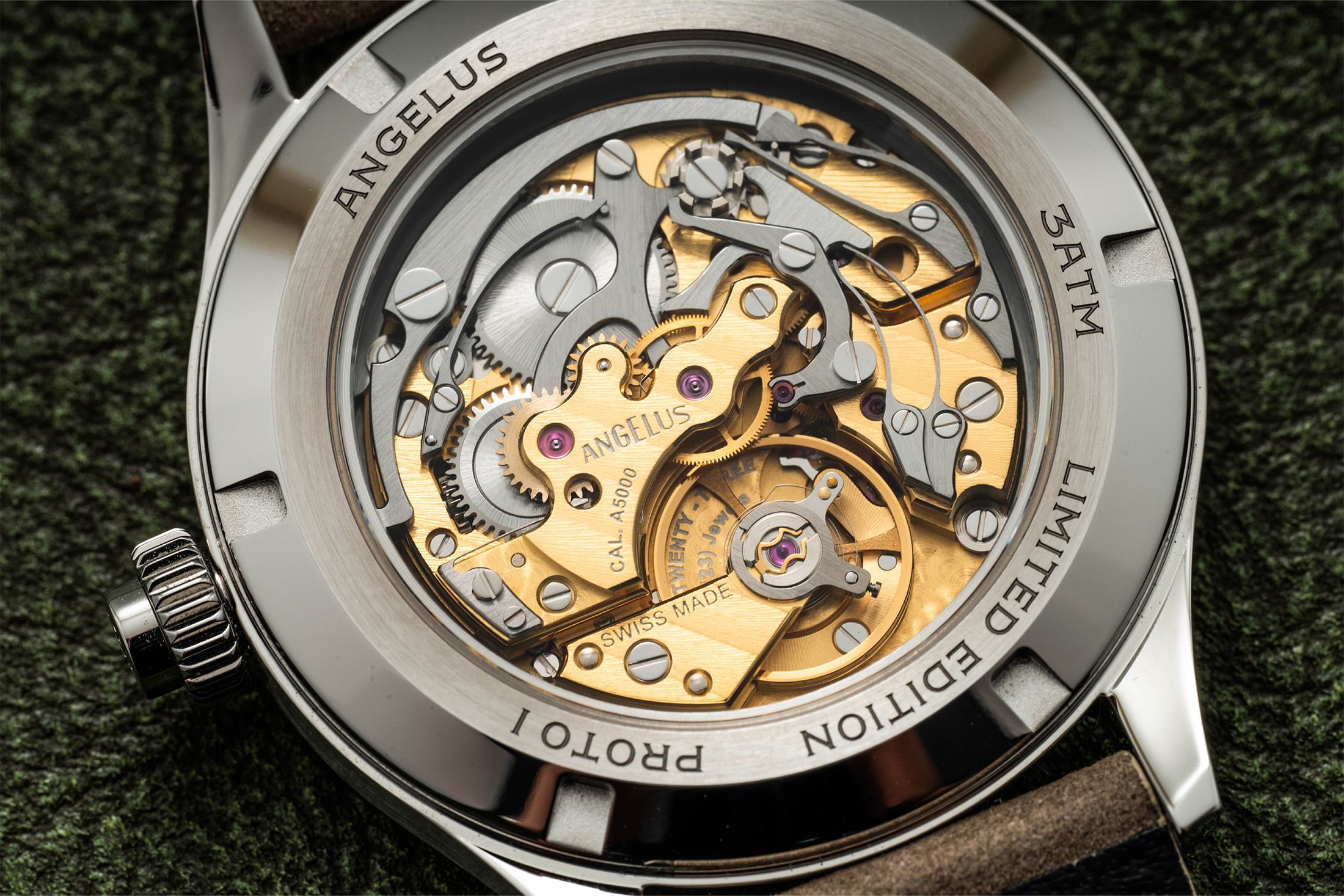 Introducing: Angelus Chronographe Tachymètre (Live Pics)