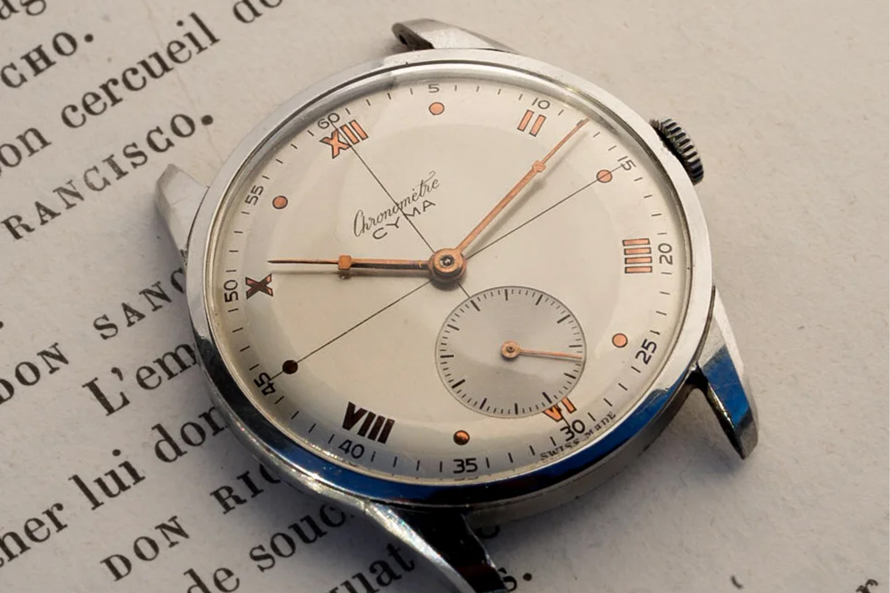A Cyma chronometer