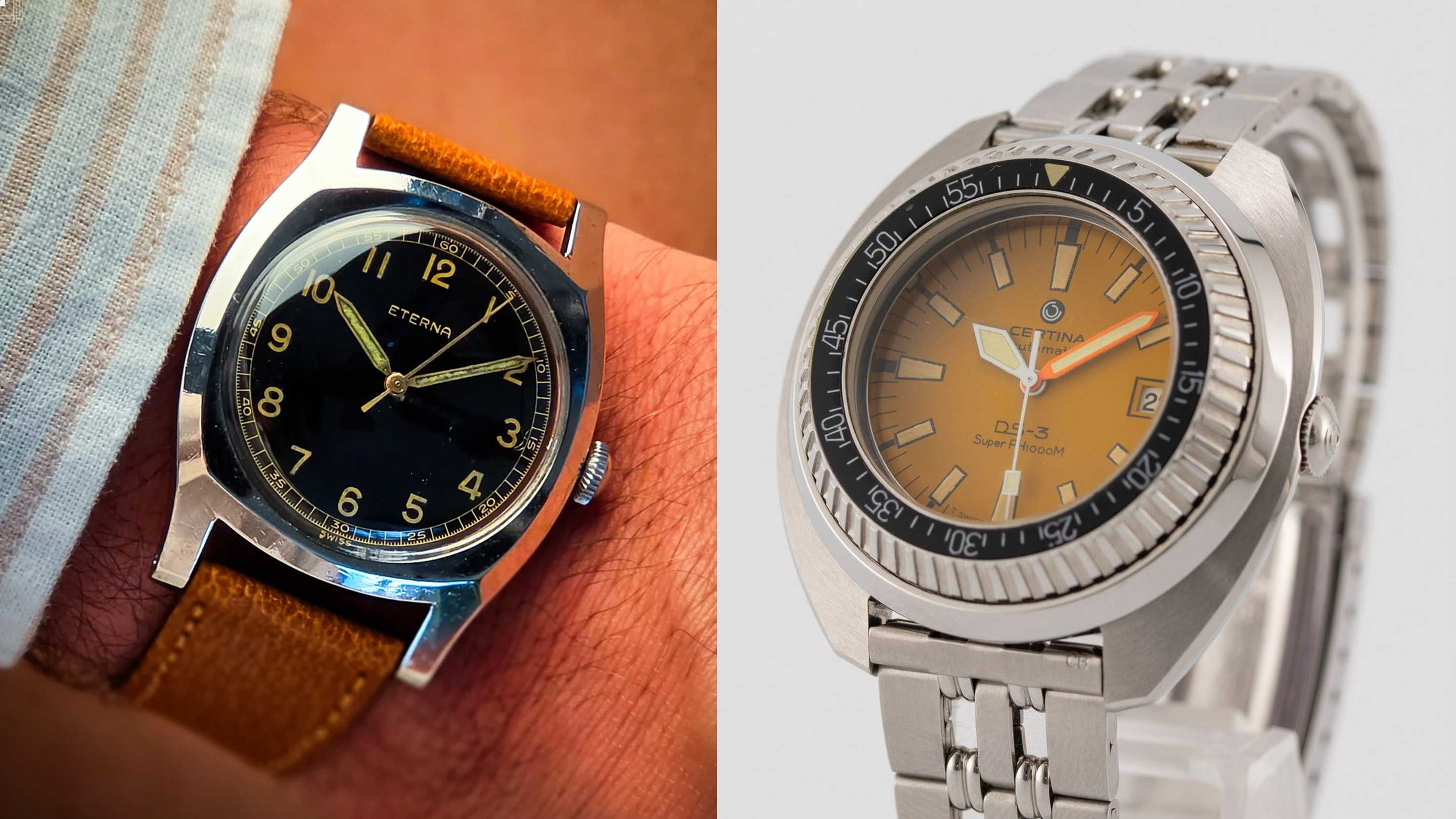 A Certina DS-3 Super PH1000M, A Ulysse Nardin 'Big Aviator' Pilot's Watch, A Svend Andersen World Time "Christopher Columbus," And Much More