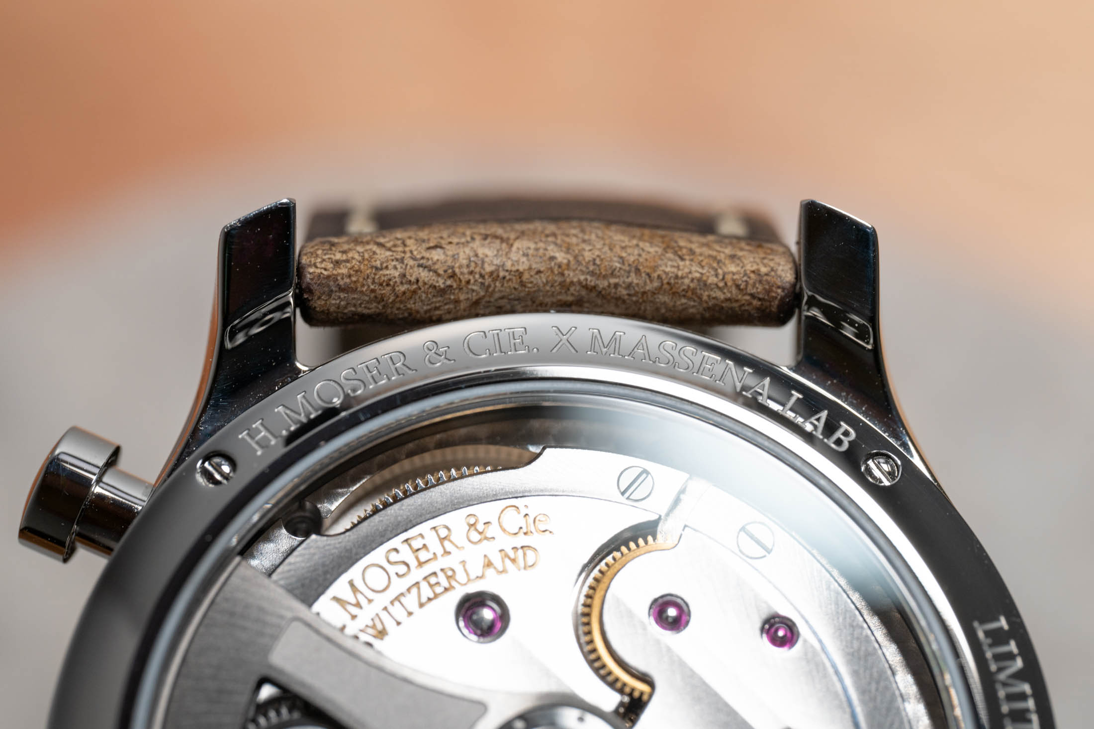 Moser LE caseback