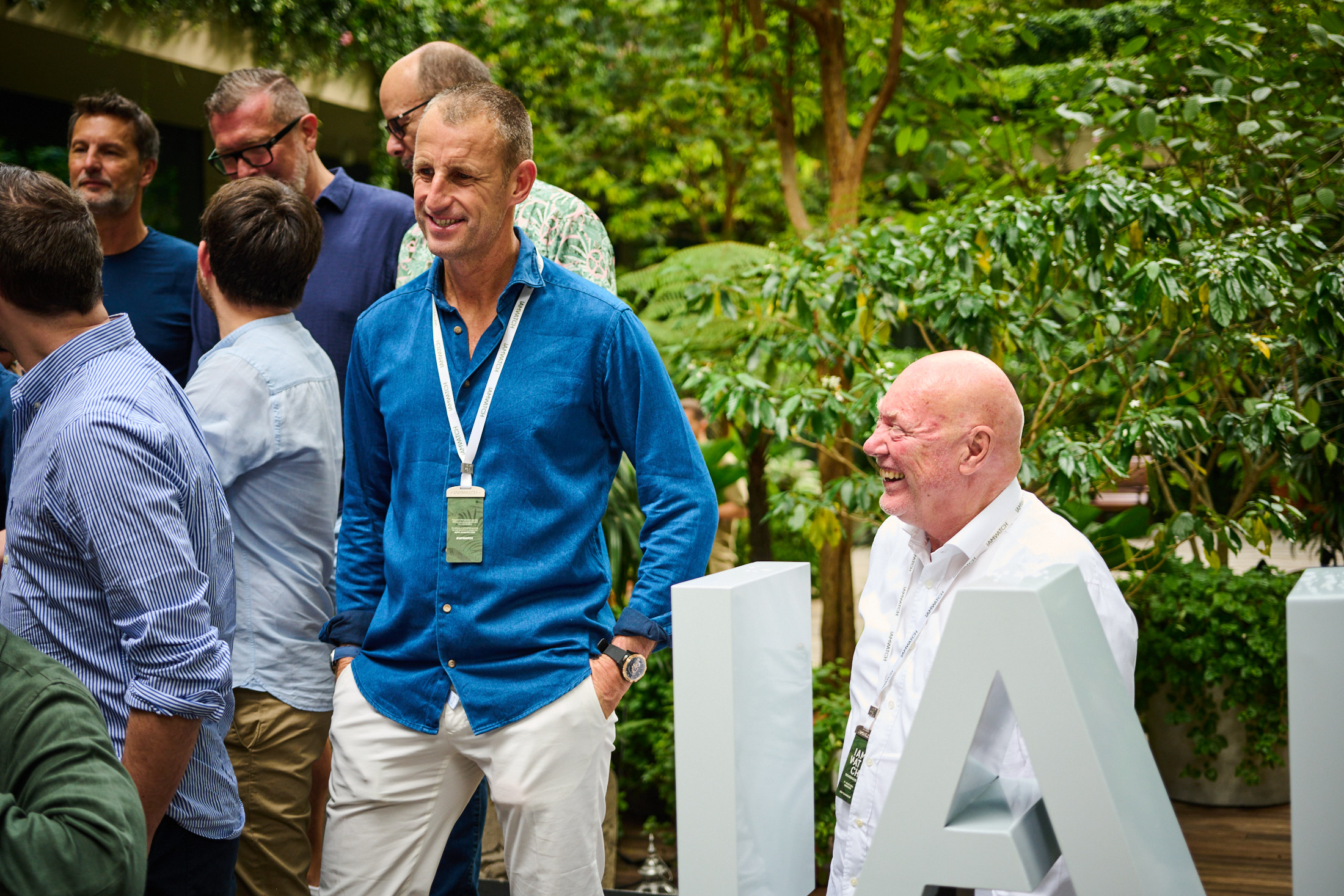 Patrick Pruniaux and Jean-Claude Biver