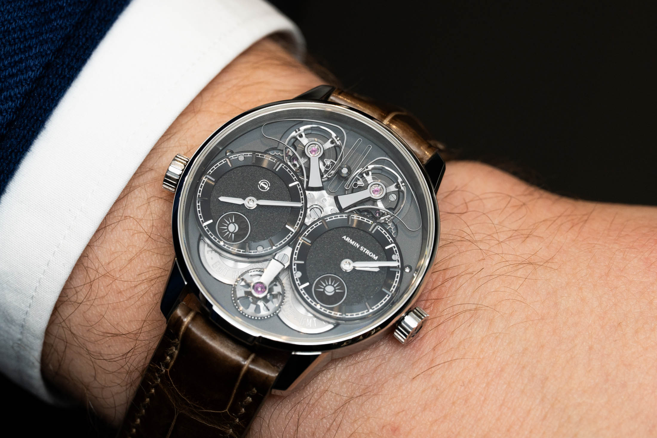 Armin Strom Wrist shot