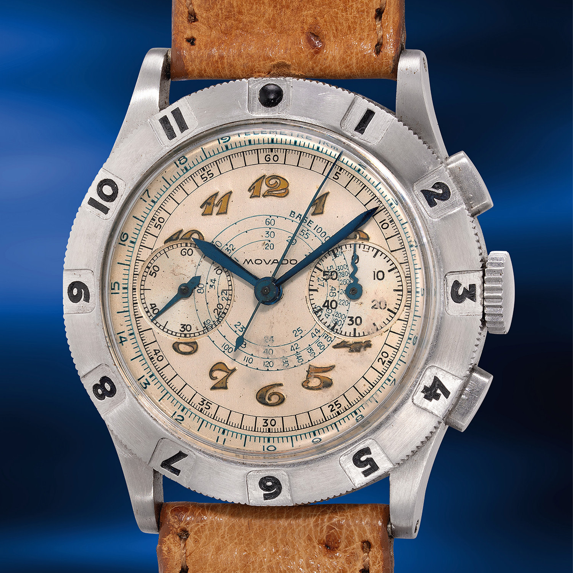 A 1940s Movado Tempograph Ref. 19006