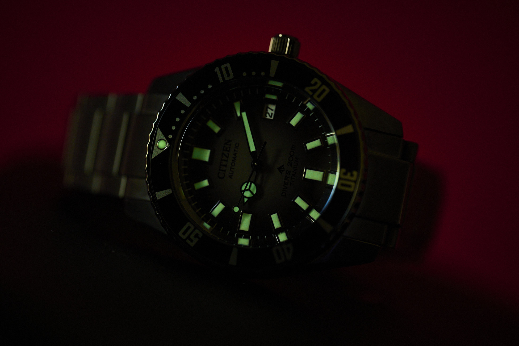 Citizen Promaster Dive Automatic in Black Super Titanium