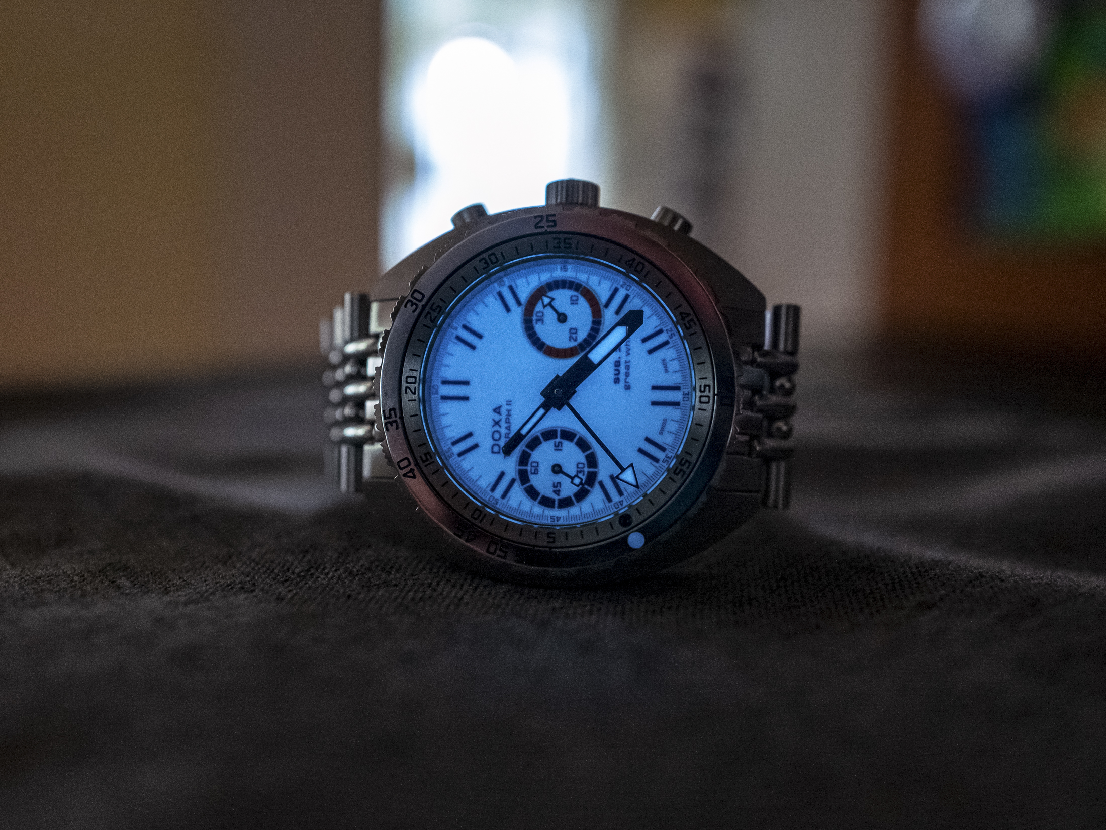 Introducing: The Doxa SUB 200 T.Graph II “Great White” Topper Edition [Live Pics]