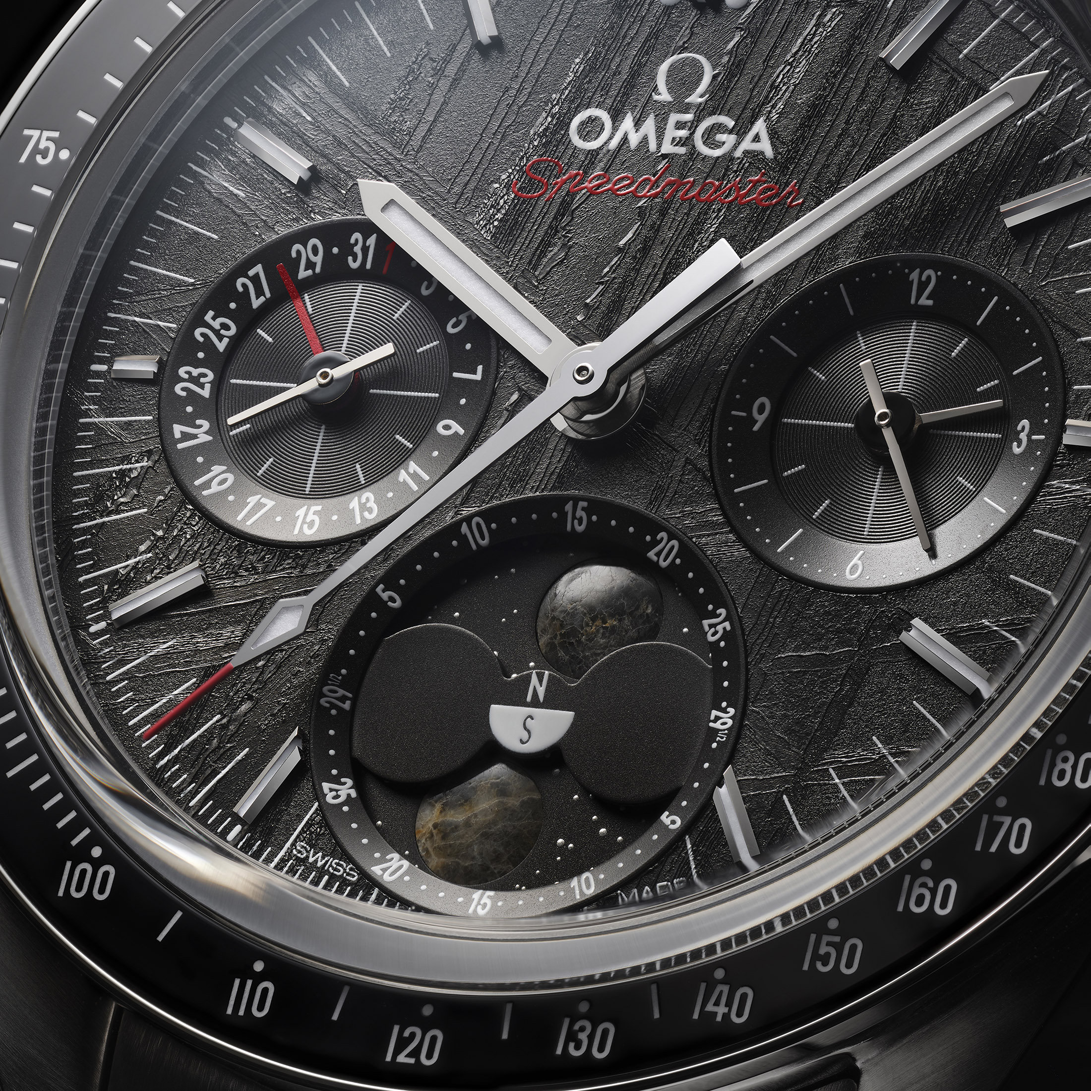 Omega Speedmaster Moonphase Meteorite Review