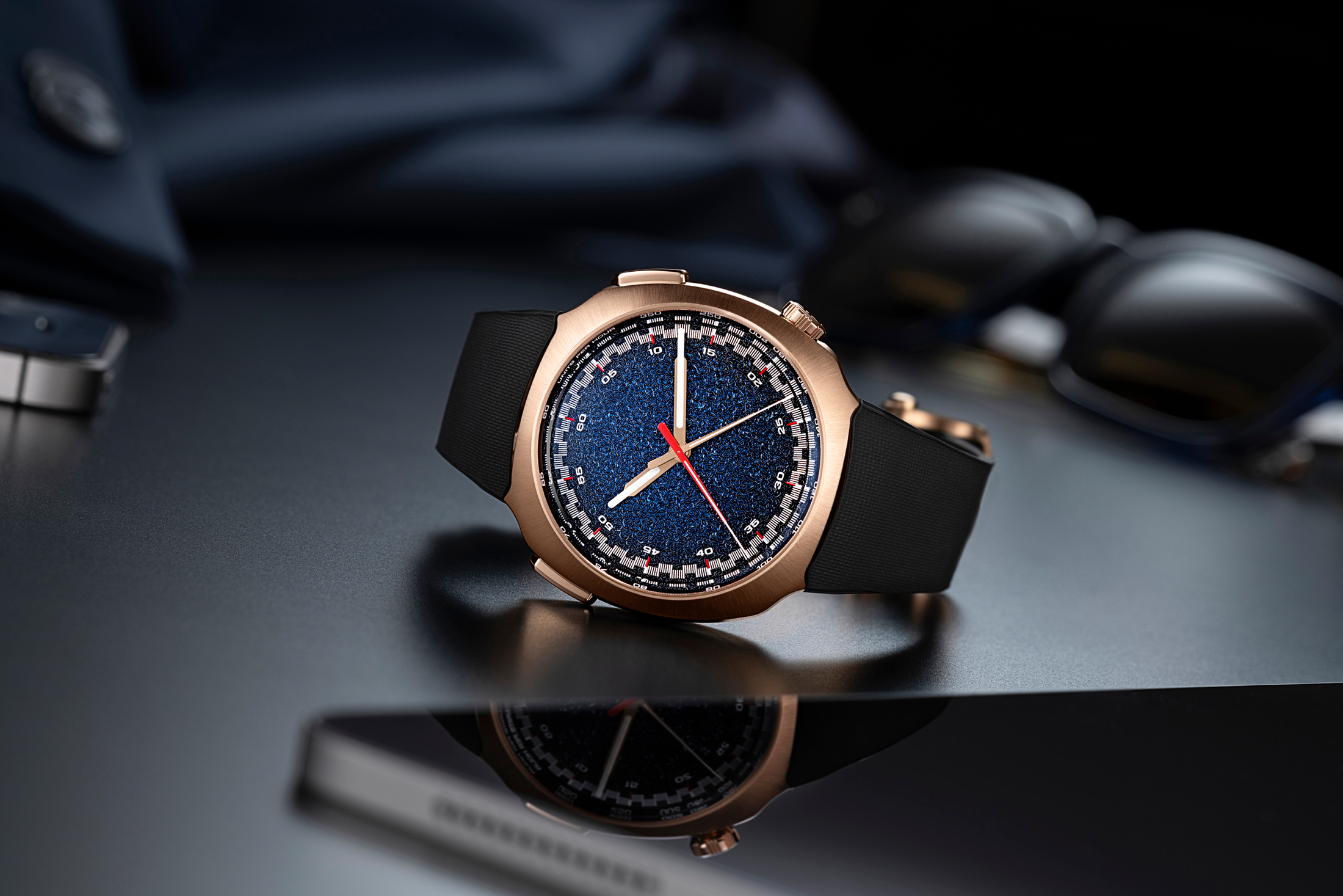 H. Moser & Cie. Streamliner Chronograph Frozen