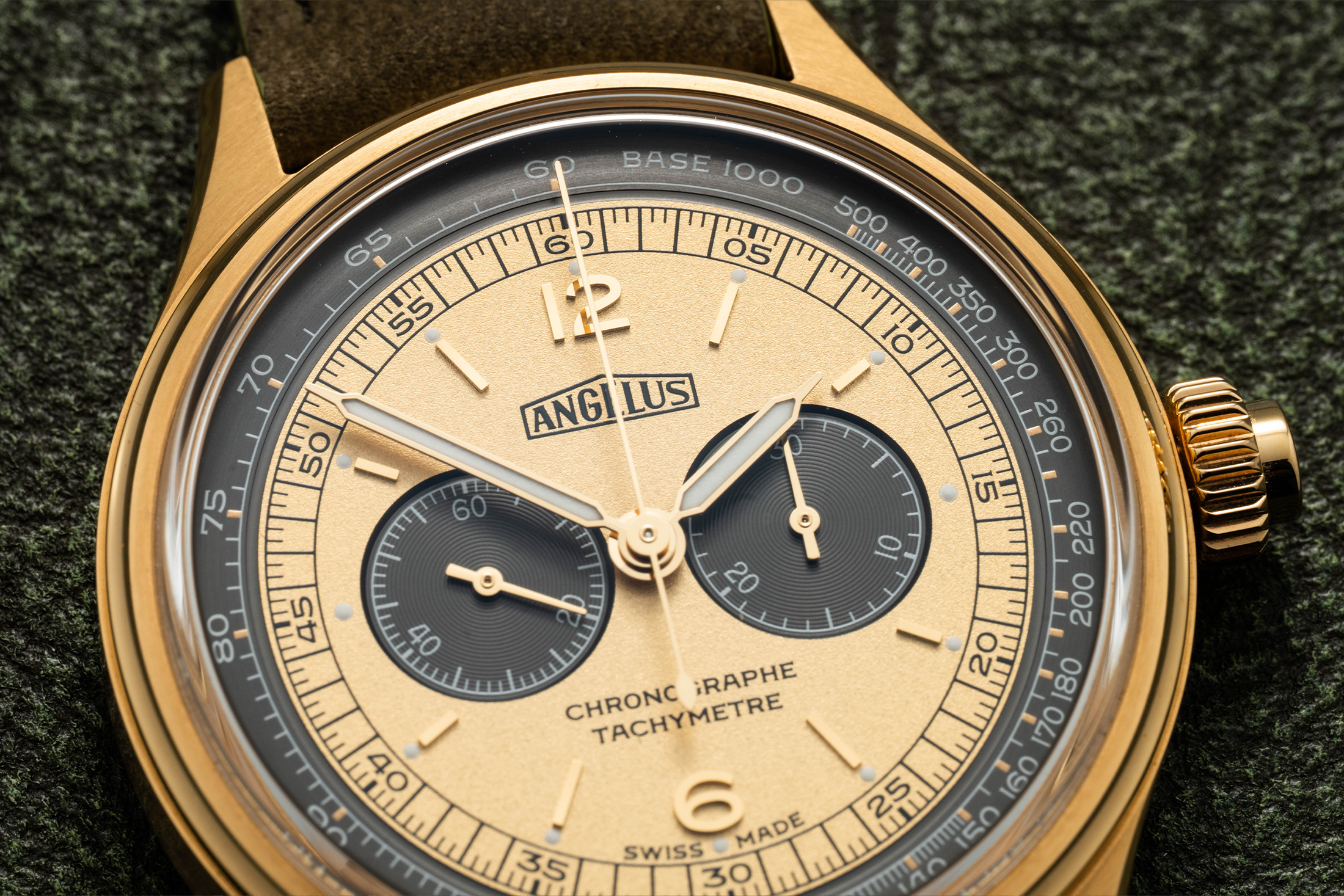 Introducing: Angelus Chronographe Tachymètre (Live Pics)
