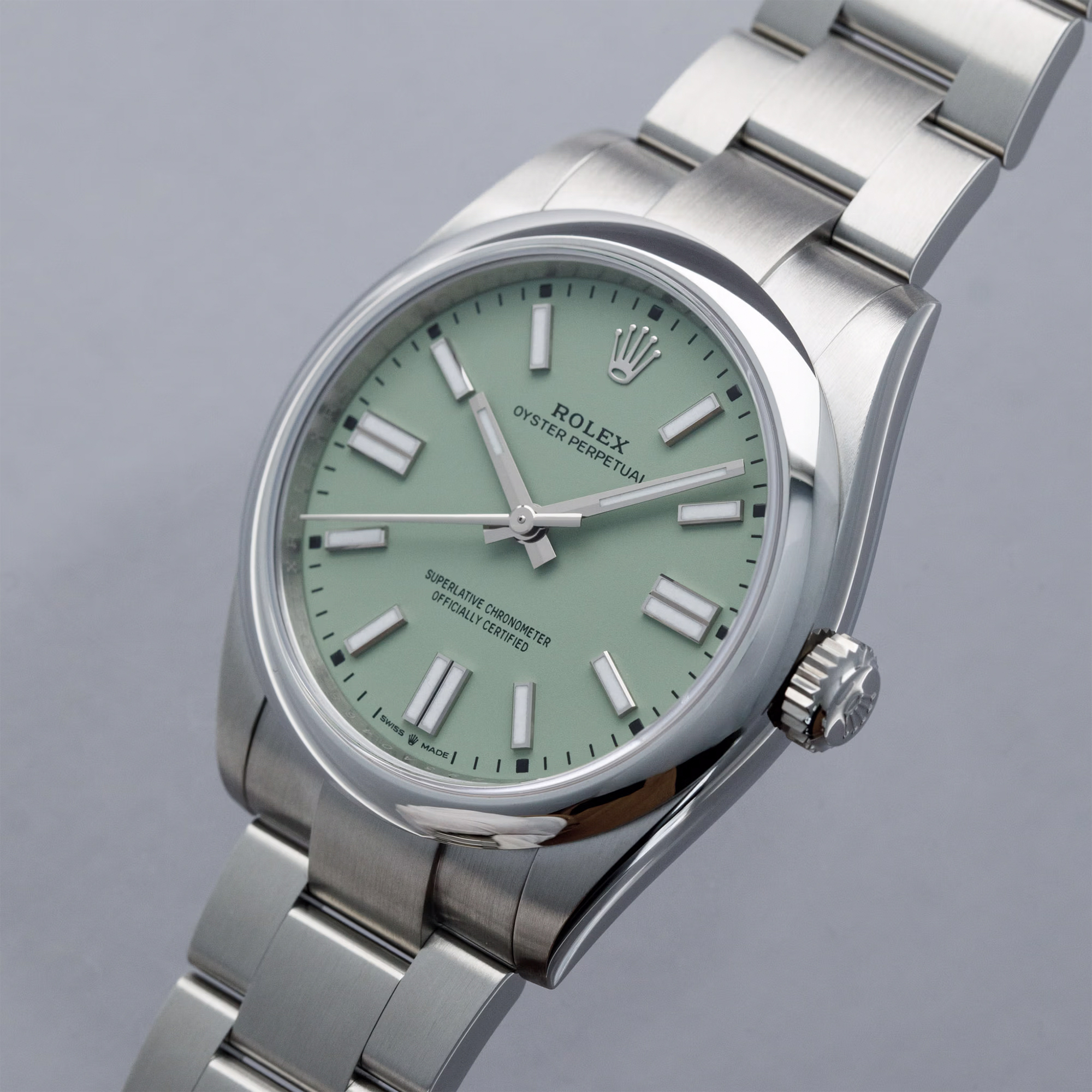 2025 Rolex Oyster Perpetual Pistachio dial