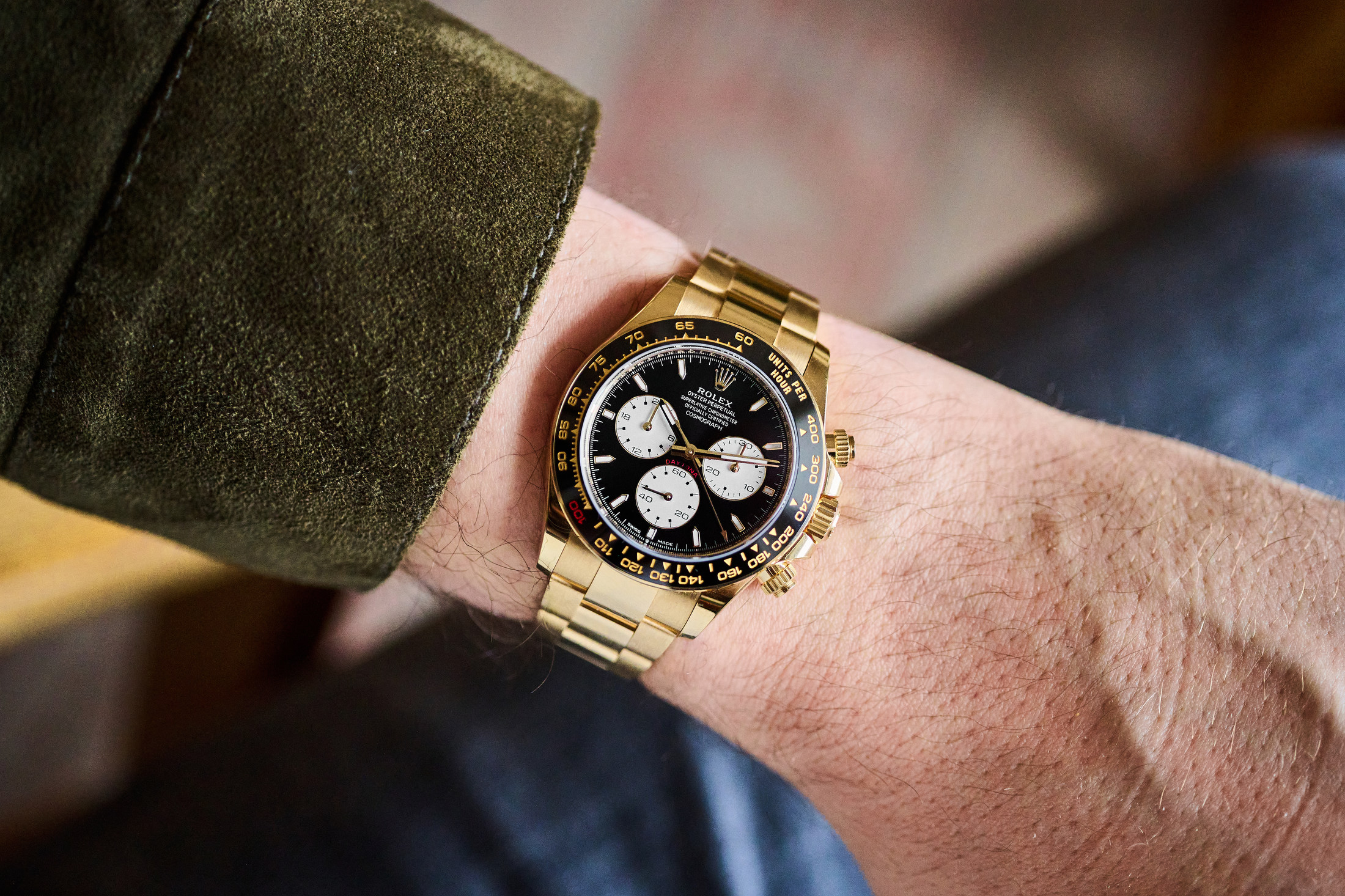 Rolex Le Mans Daytona Yellow Gold 126528LN