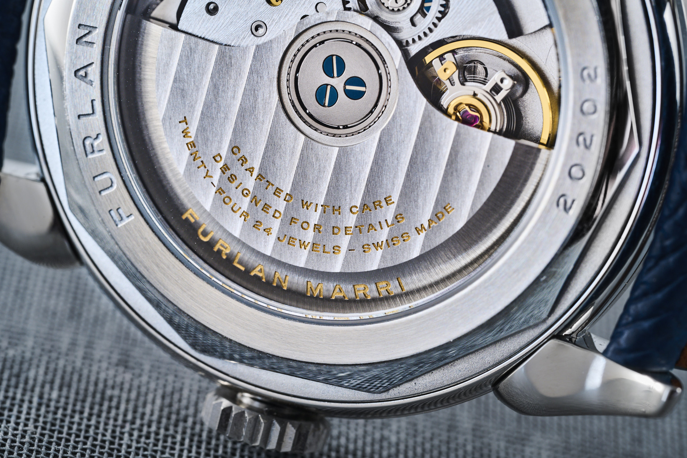 Furlan Marri White sector dial movement