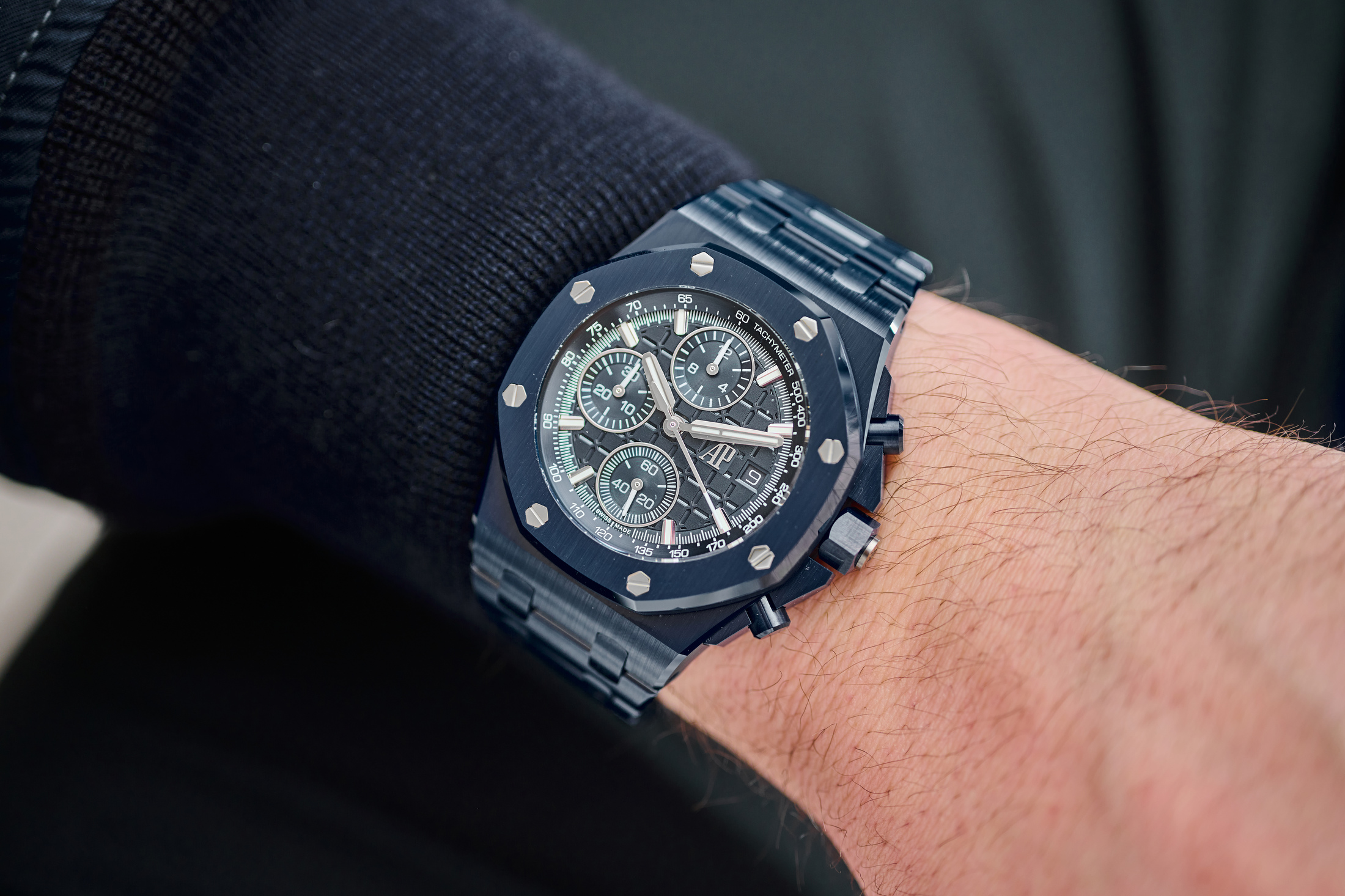 AP Royal Oak Ceramic Bleu Nuit Nuage 50 