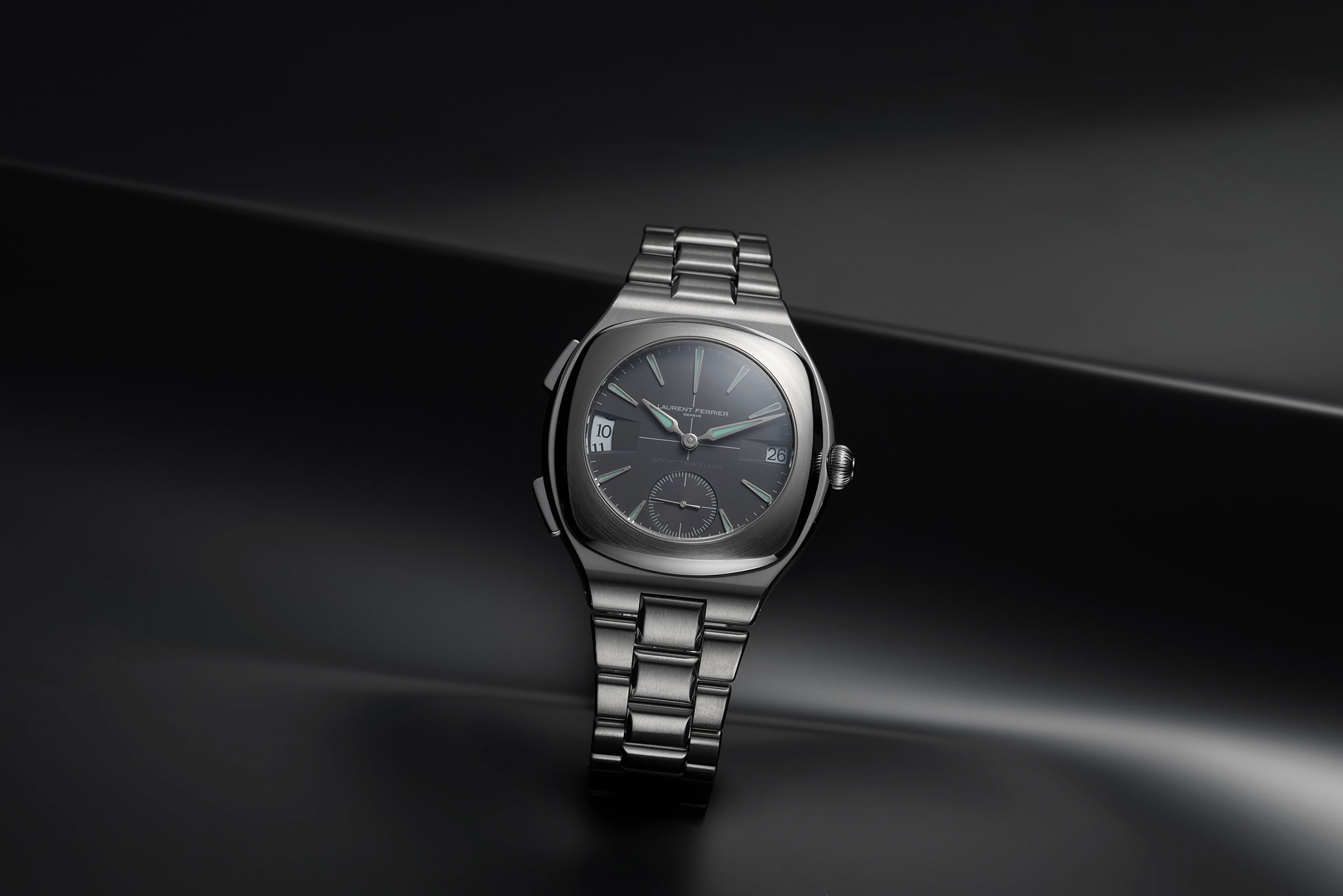 The Laurent Ferrier Sport Traveller In Slate Grey