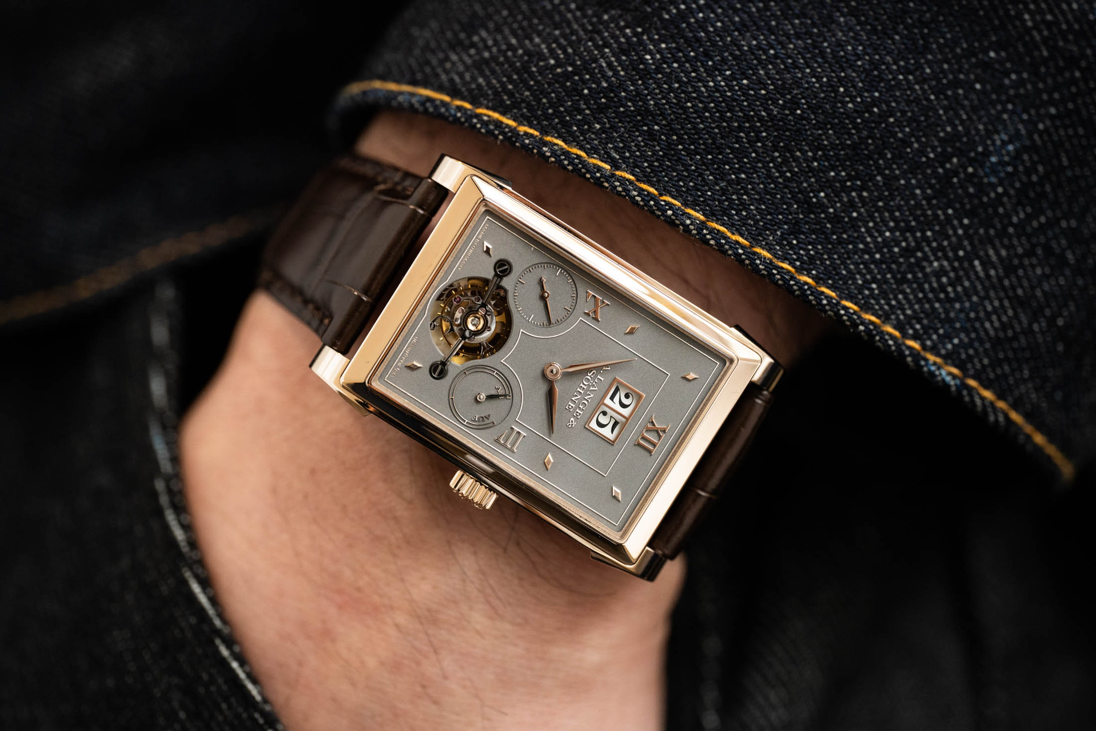Hands-On: The A. Lange & Söhne Cabaret Tourbillon In Honeygold