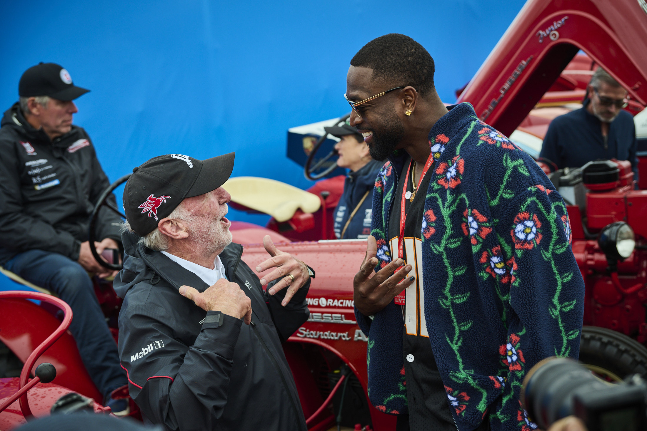 Dwayne Wade and Jeff Zwart