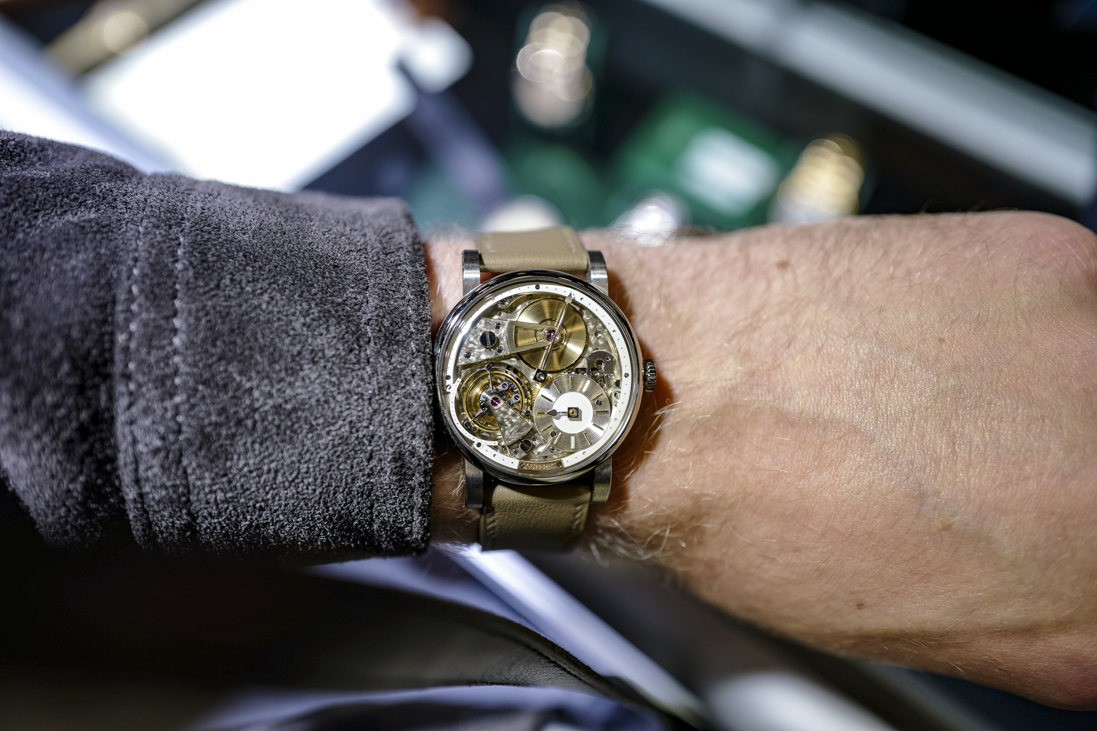 A Theo Auffret watch.