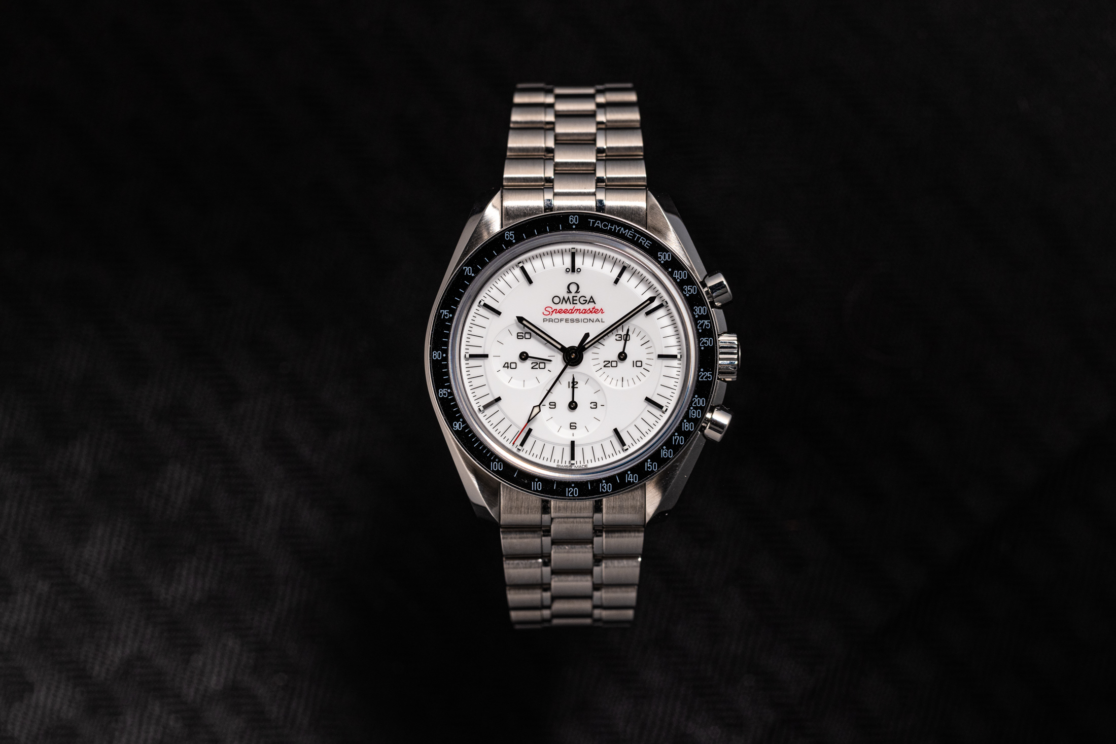 White Speedmaster