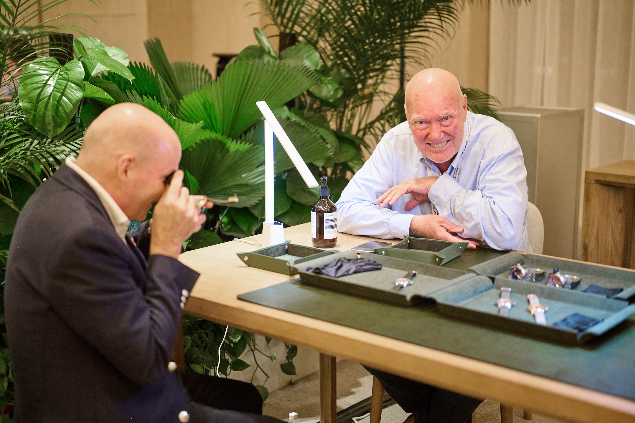 Kari Voutilainen and Jean-Claude Biver