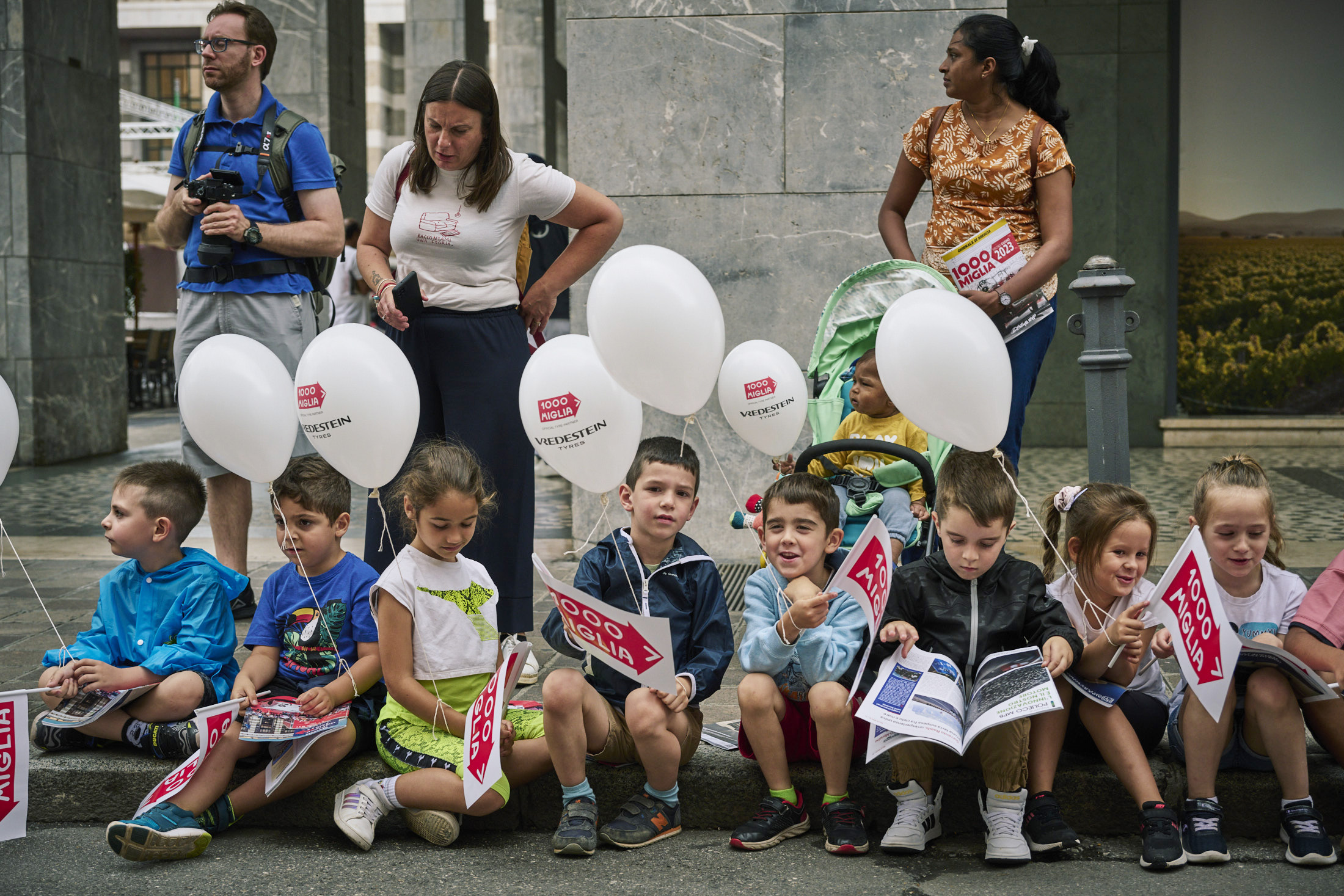 Kids at the Mille Miglia