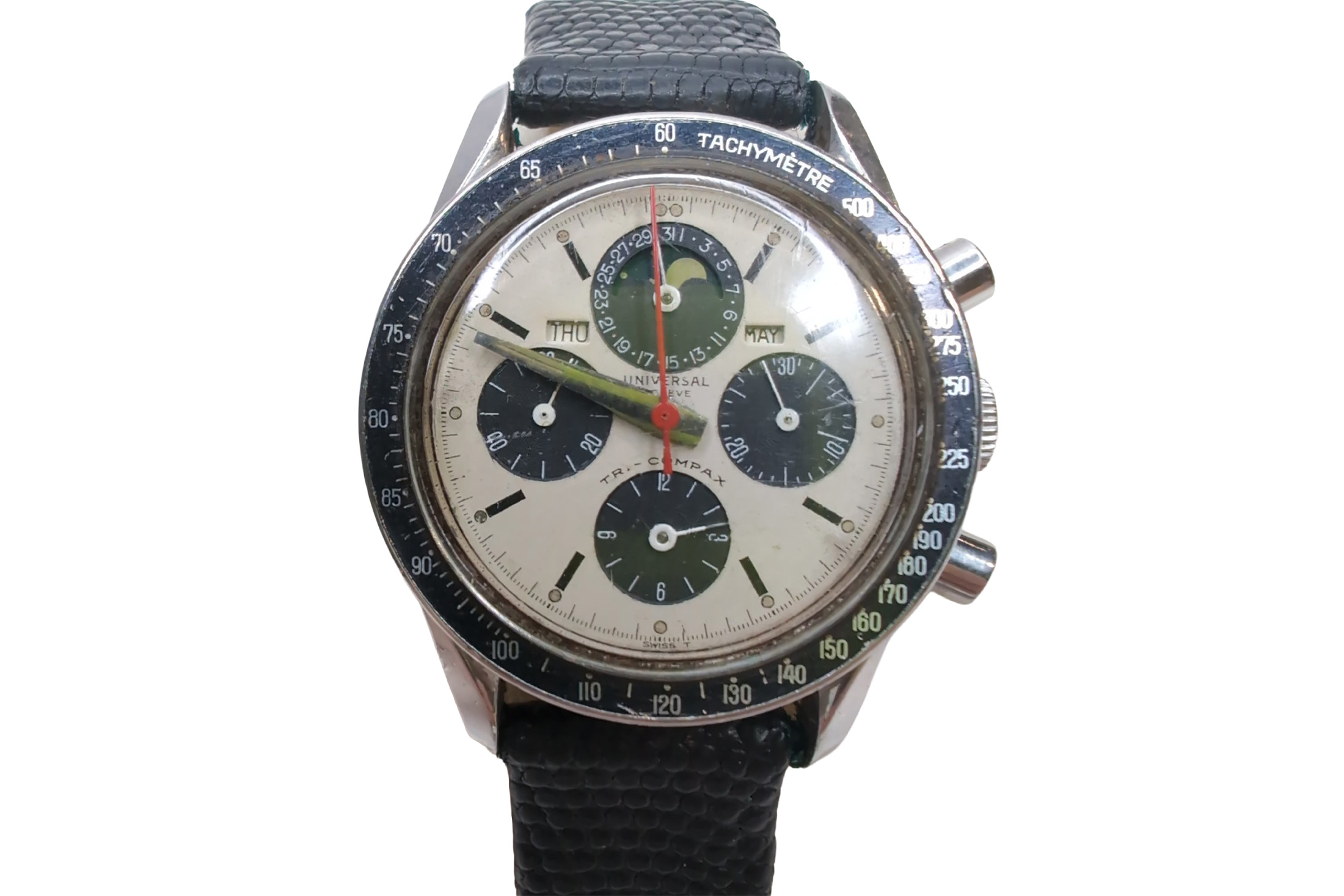 Bring a Loupe: An Alpina-Gruen Techni-Quadron, A Universal Genève "Eric Clapton," A Cartier "Bebe Guillotine," And More
