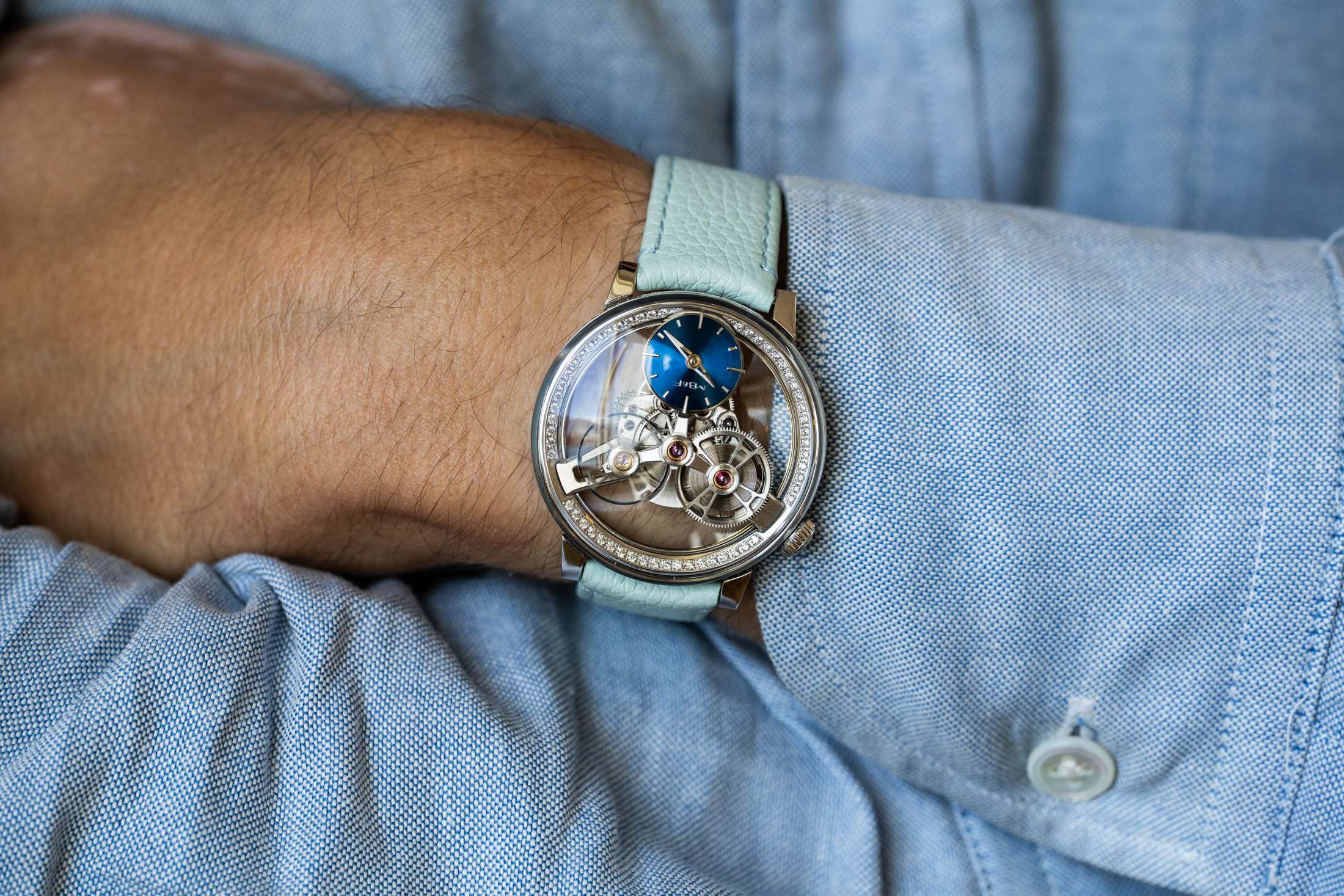 Introducing: The MB&F SP One Pavée (Live Pics)