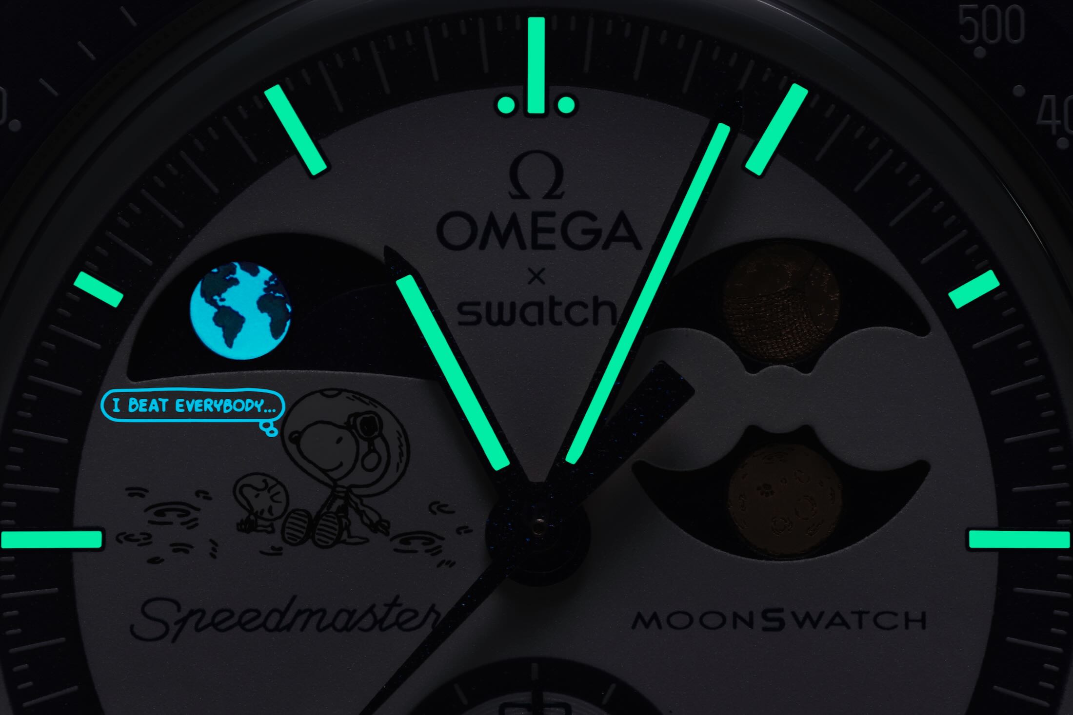 時計 Snoopy x OMEGA x Swatch MoonSwatch Omega x Swatch Snoopy MoonSwatch Mission to Earthphase