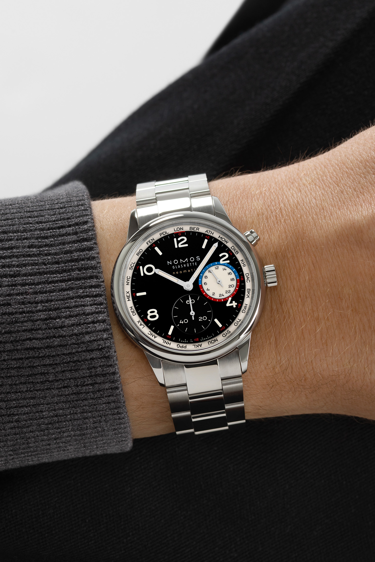 Introducing: The Nomos Club Sport Neomatik Worldtimer Dark (Live Pics)