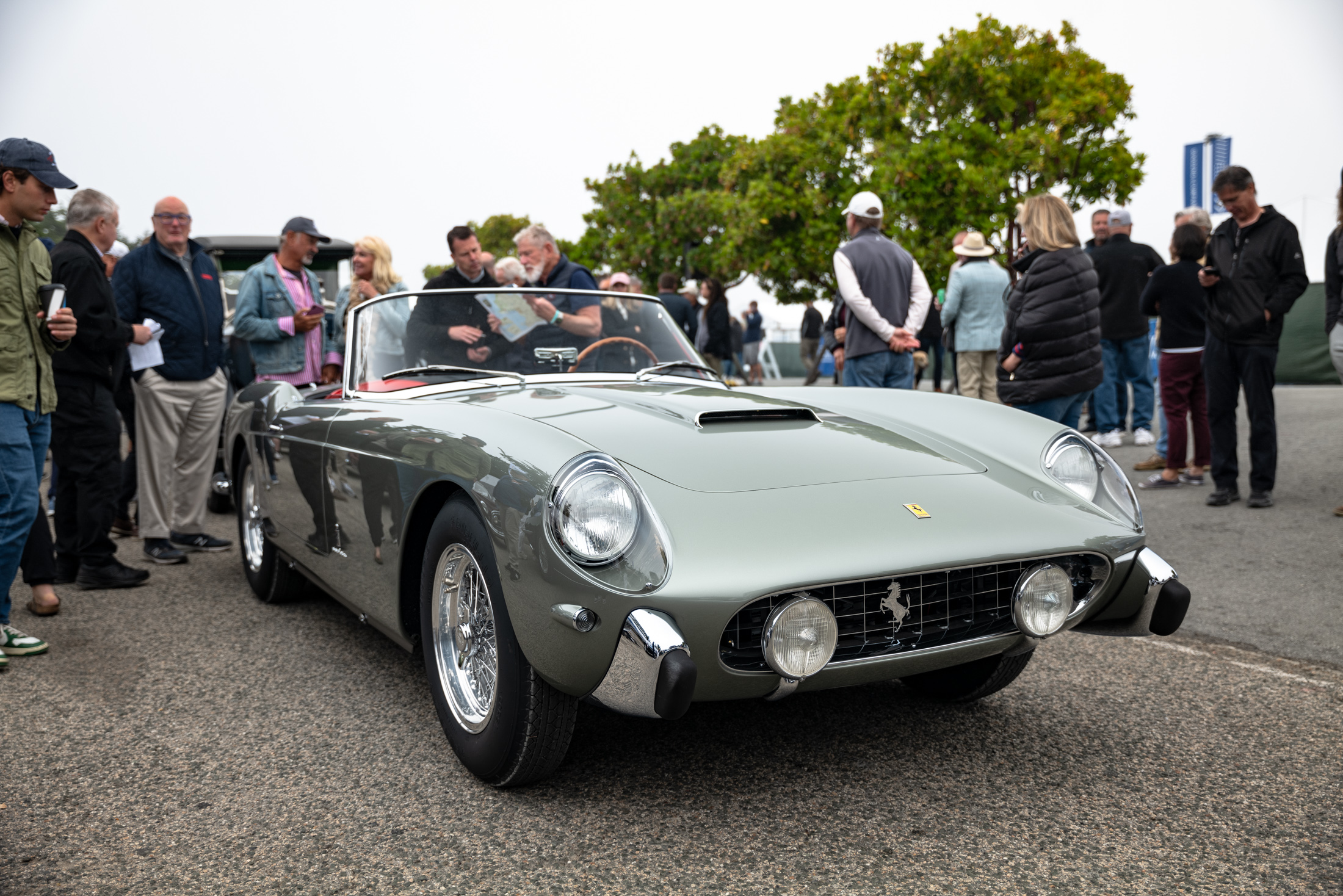a ferrari