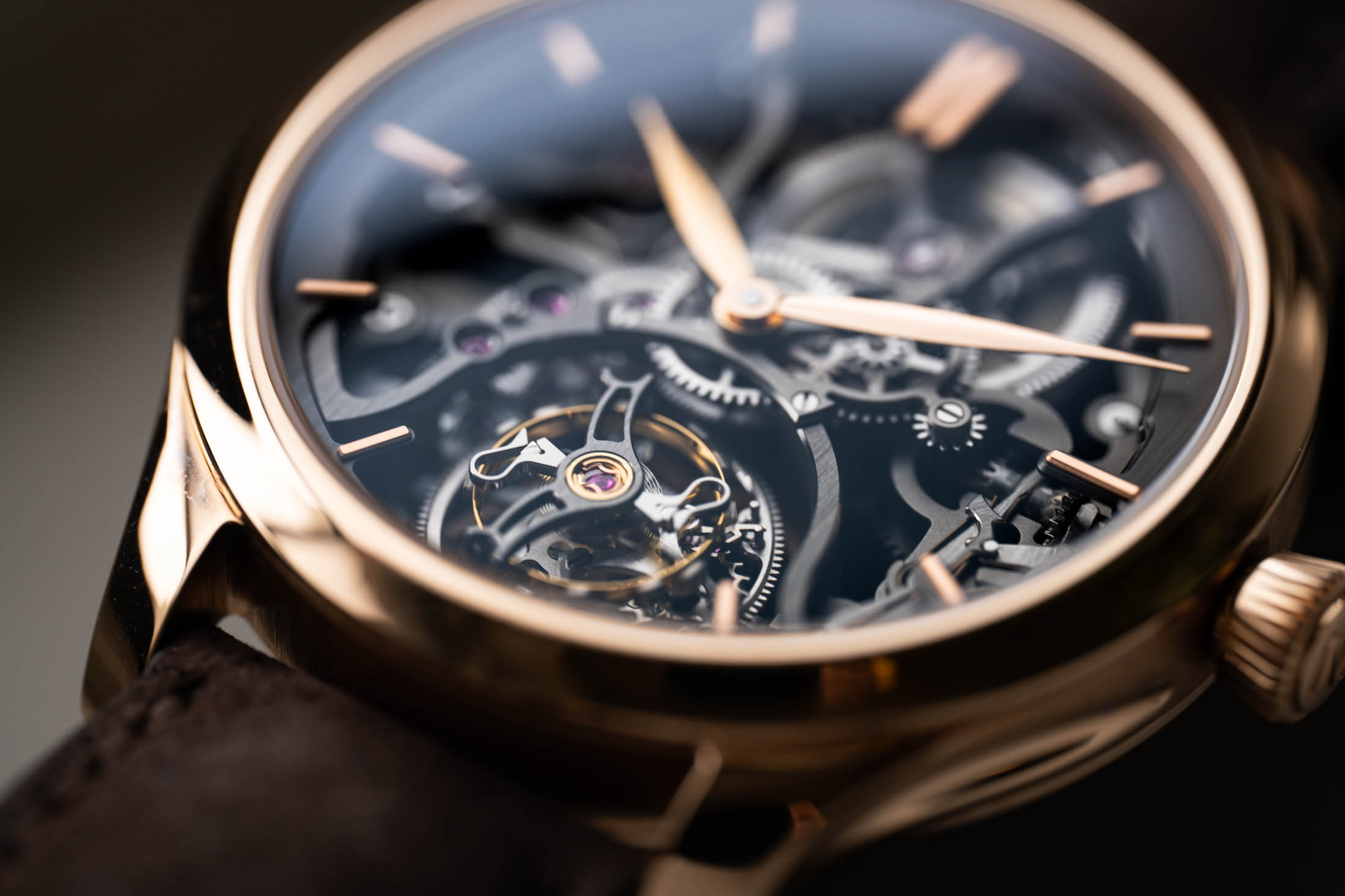 Endeavour Tourbillon Skeleton Tourbillon Cage