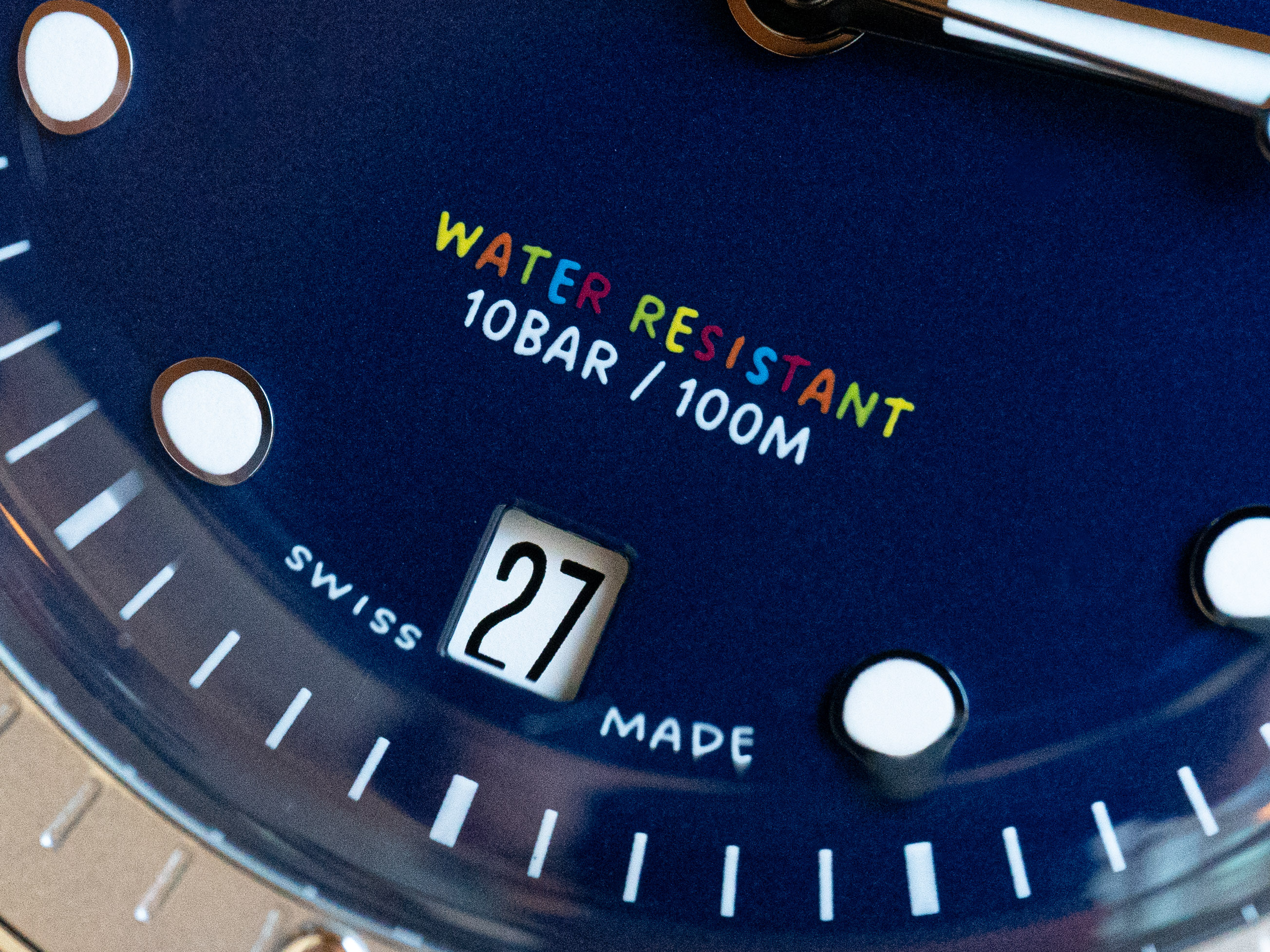 Oris LFP Dial Closeup