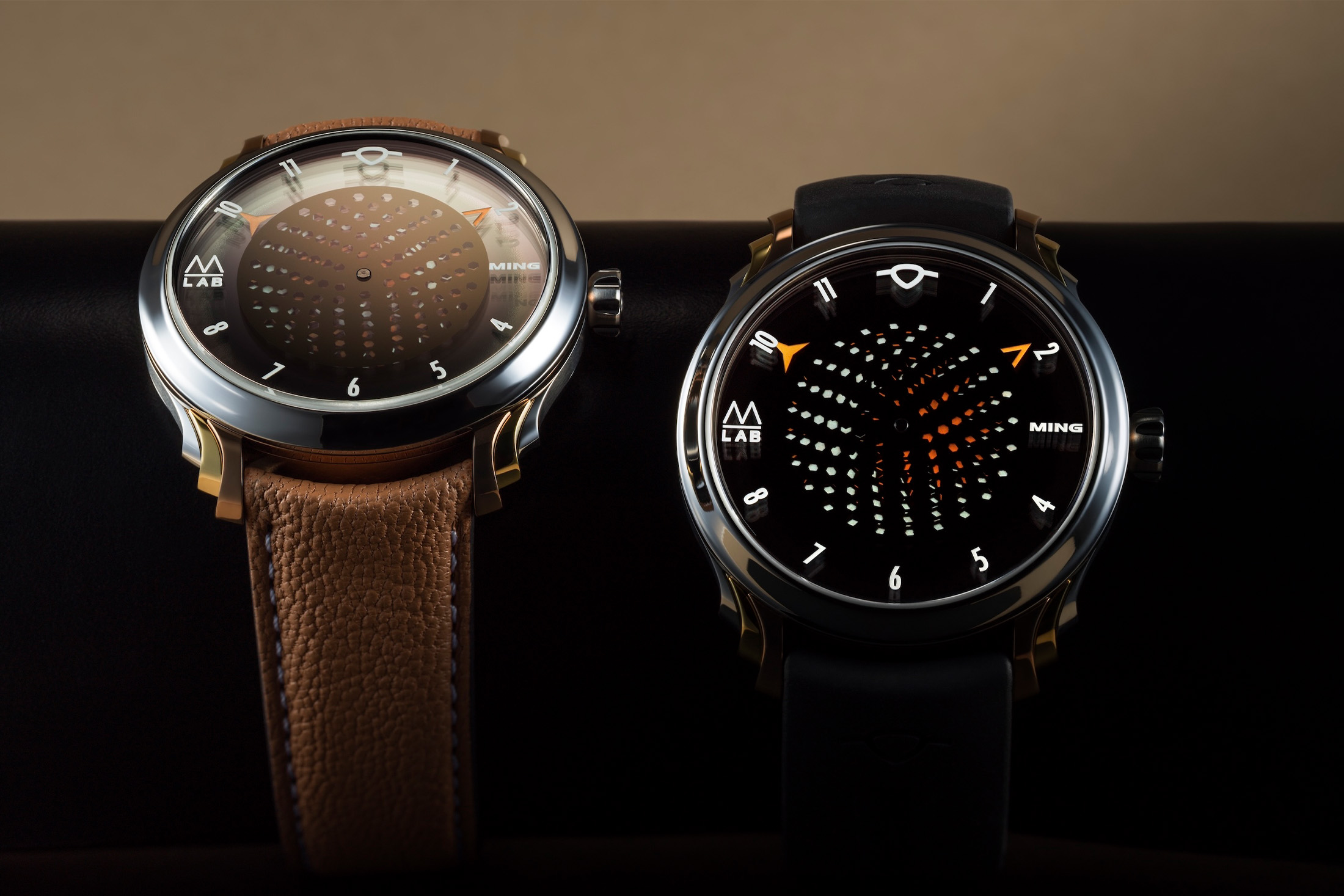 Introducing: Ming x Massena Lab 57.09 'Secret Honey' - Hodinkee