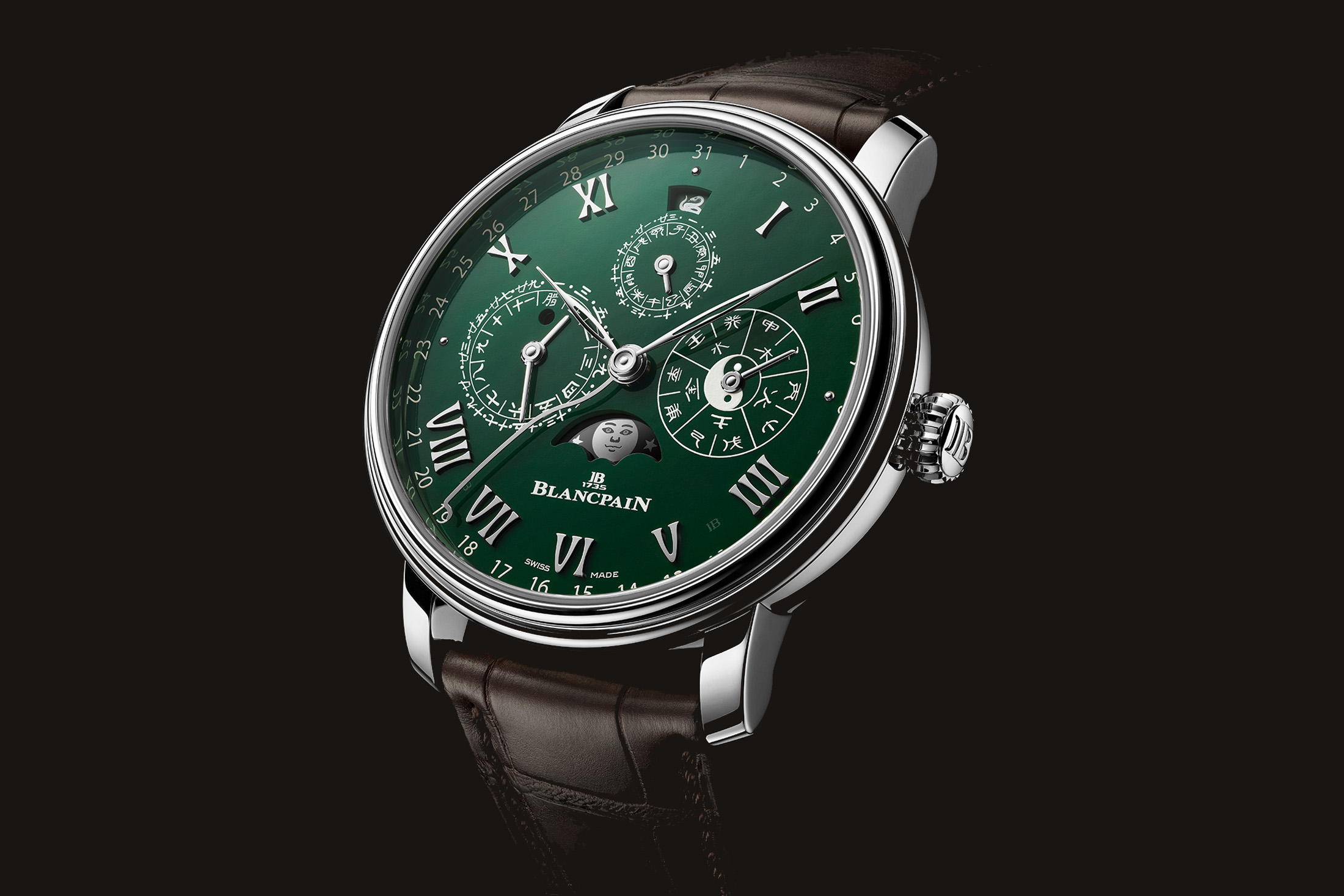 Blancpain Villeret Snake Calendar Chinoise