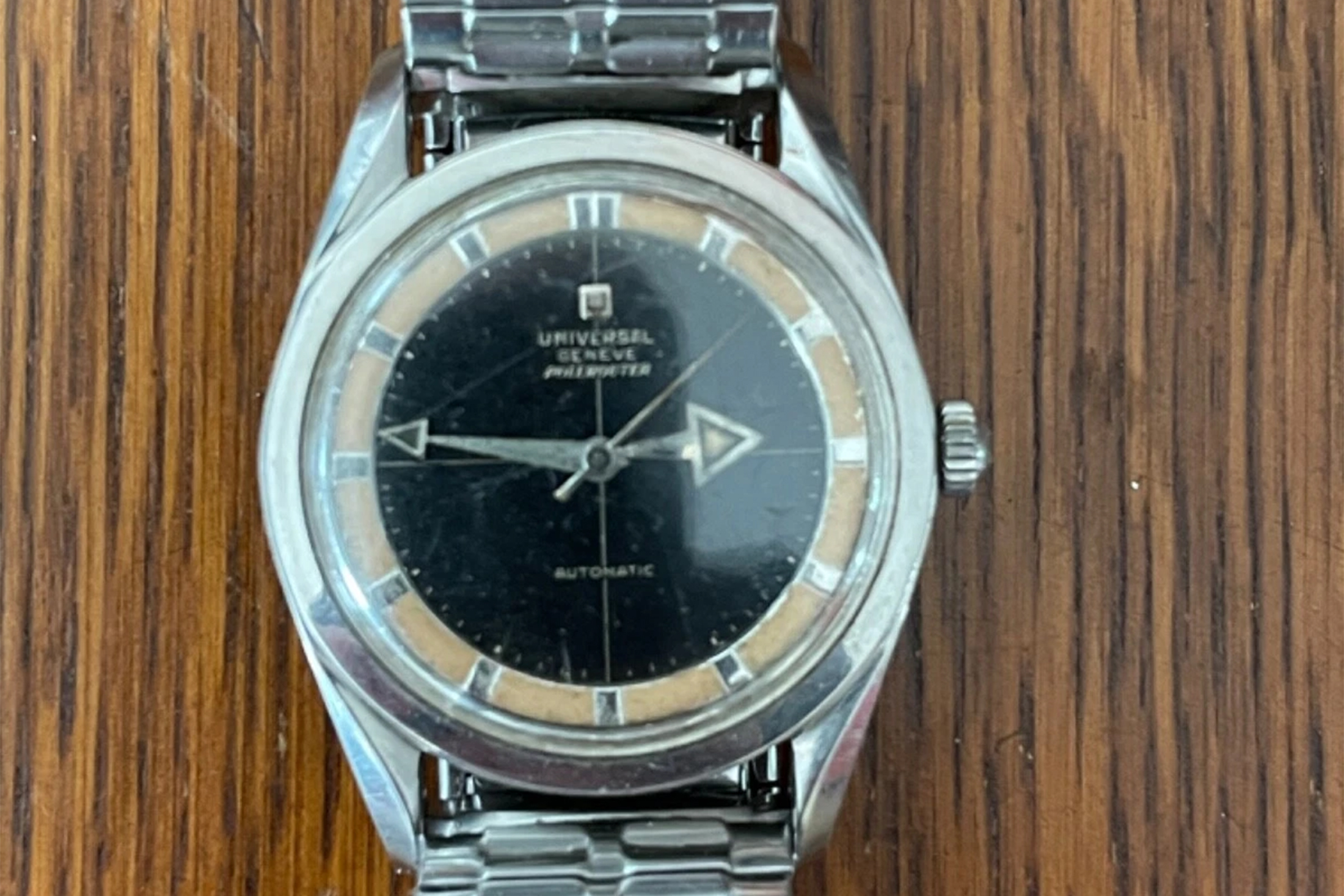 1950s Universal Geneve Polerouter