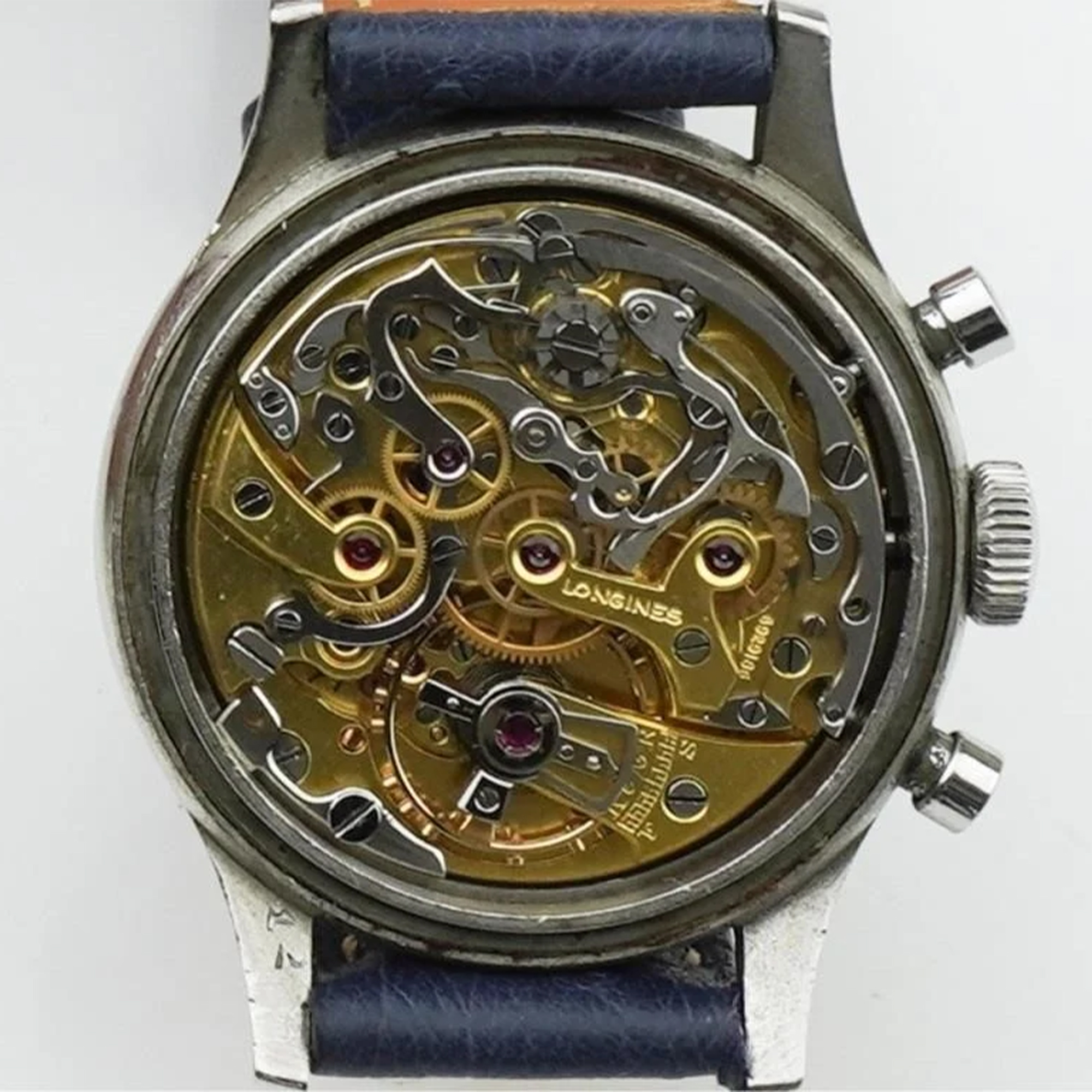 A Longines 13zn chronograph movement
