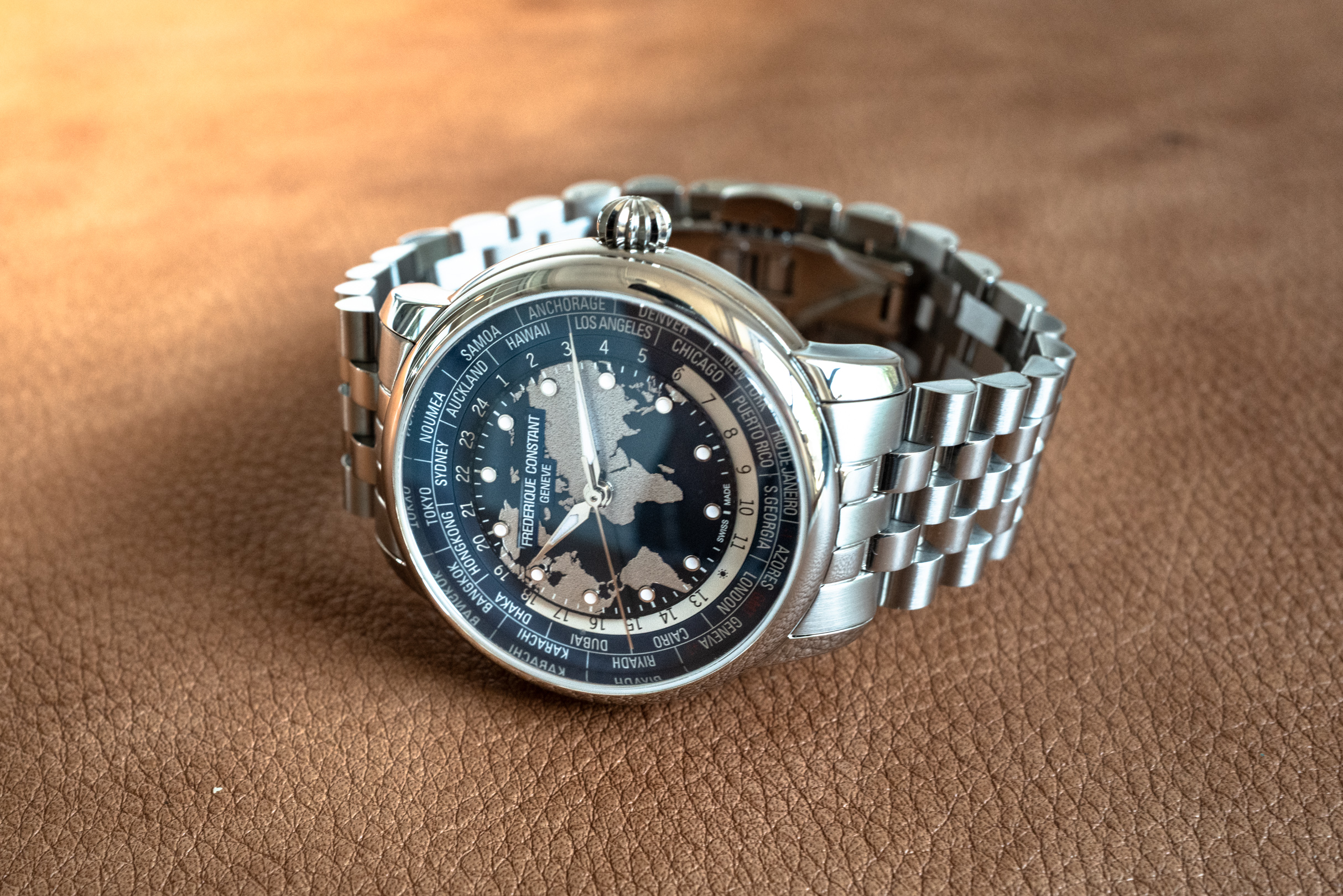 Hands-On: Frederique Constant Rebuilds Its Classic Worldtimer From