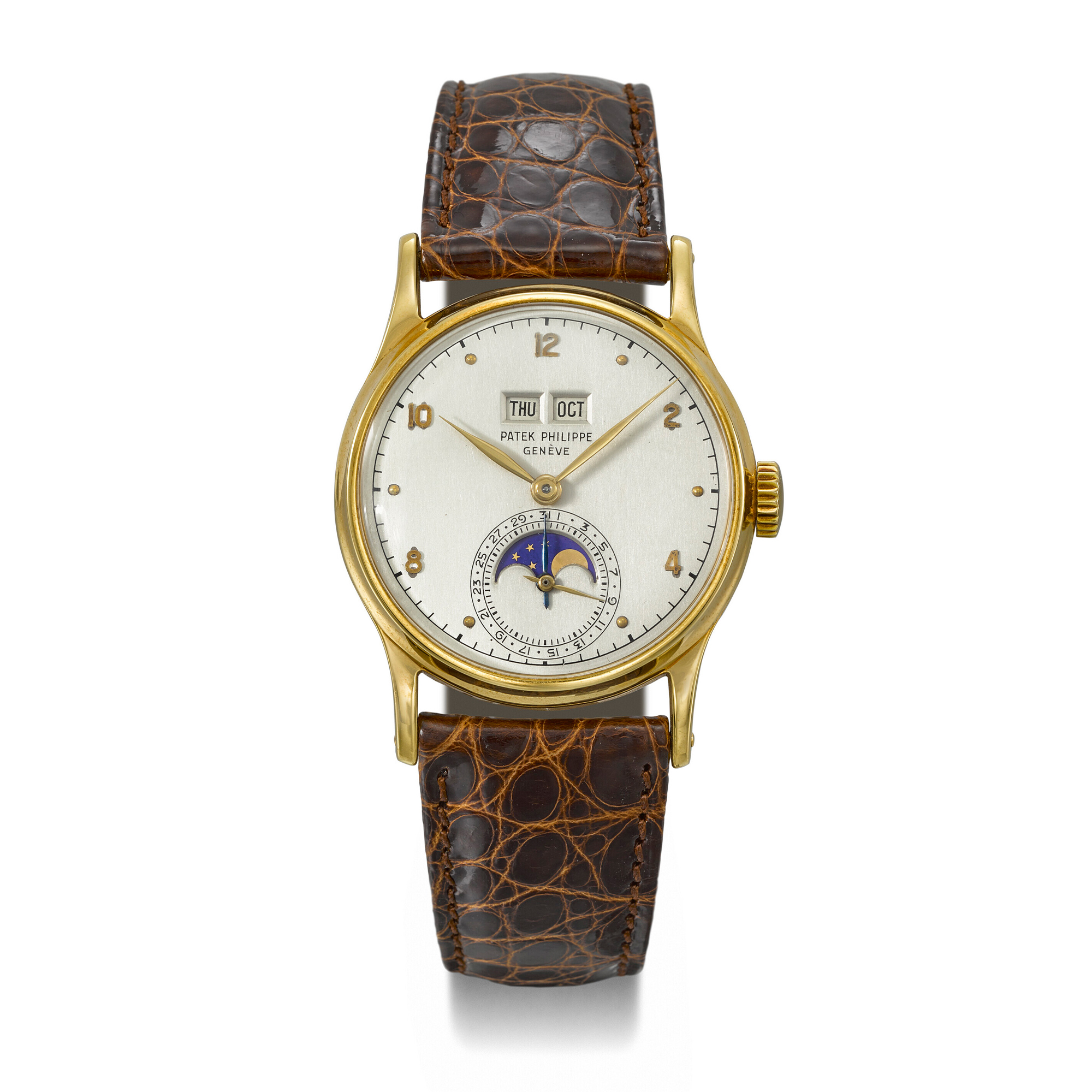 Patek Philippe Perpetual Calendar Ref. 1526, With Moon Phase, Once Owned By Eric Clapton